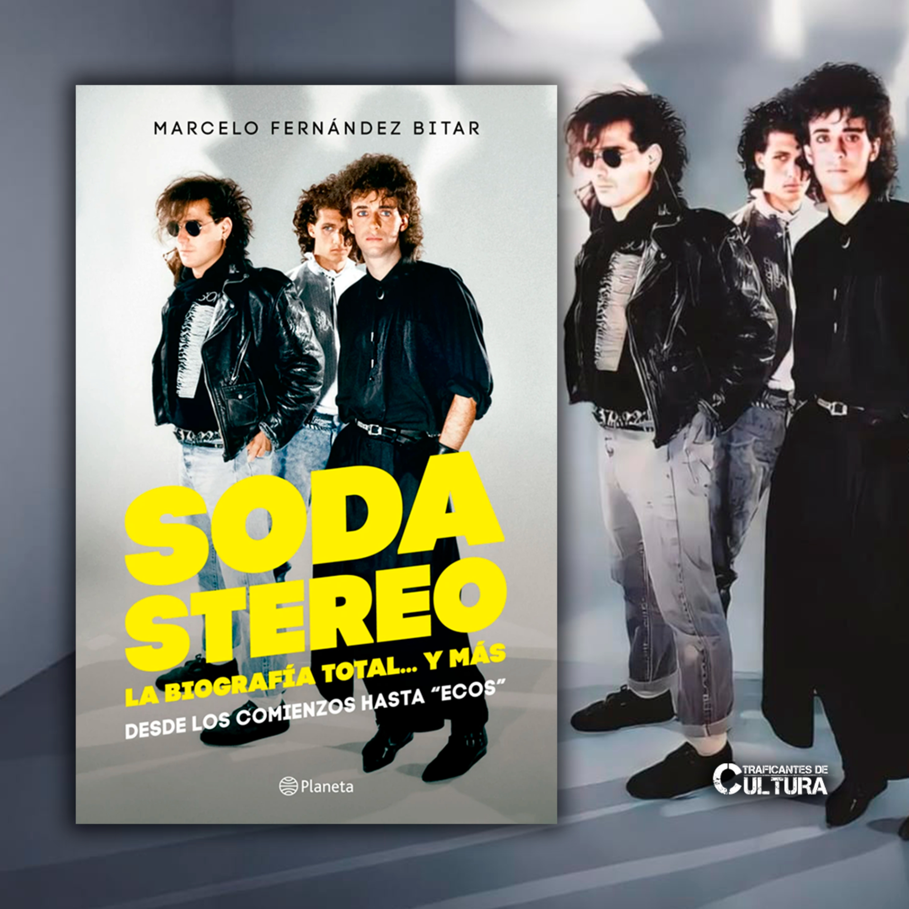 Marcelo Fernández Bitar, autor de ⁠"Soda Stereo. La biografía total...y más⁠" episode artwork