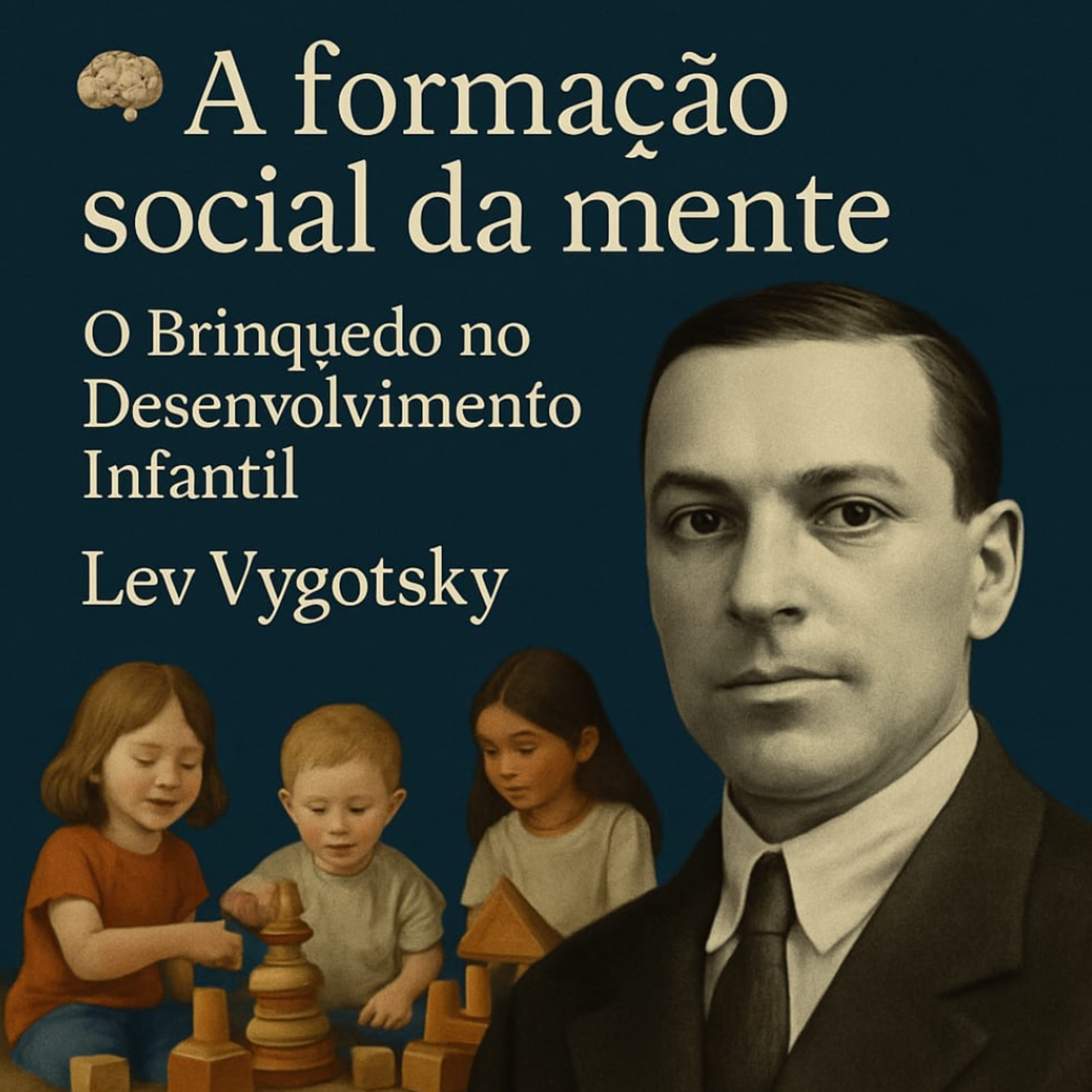 🧠 A formação social da mente "O Brinquedo no Desenvolvimento Infantil"Lev Vygotsky" episode artwork