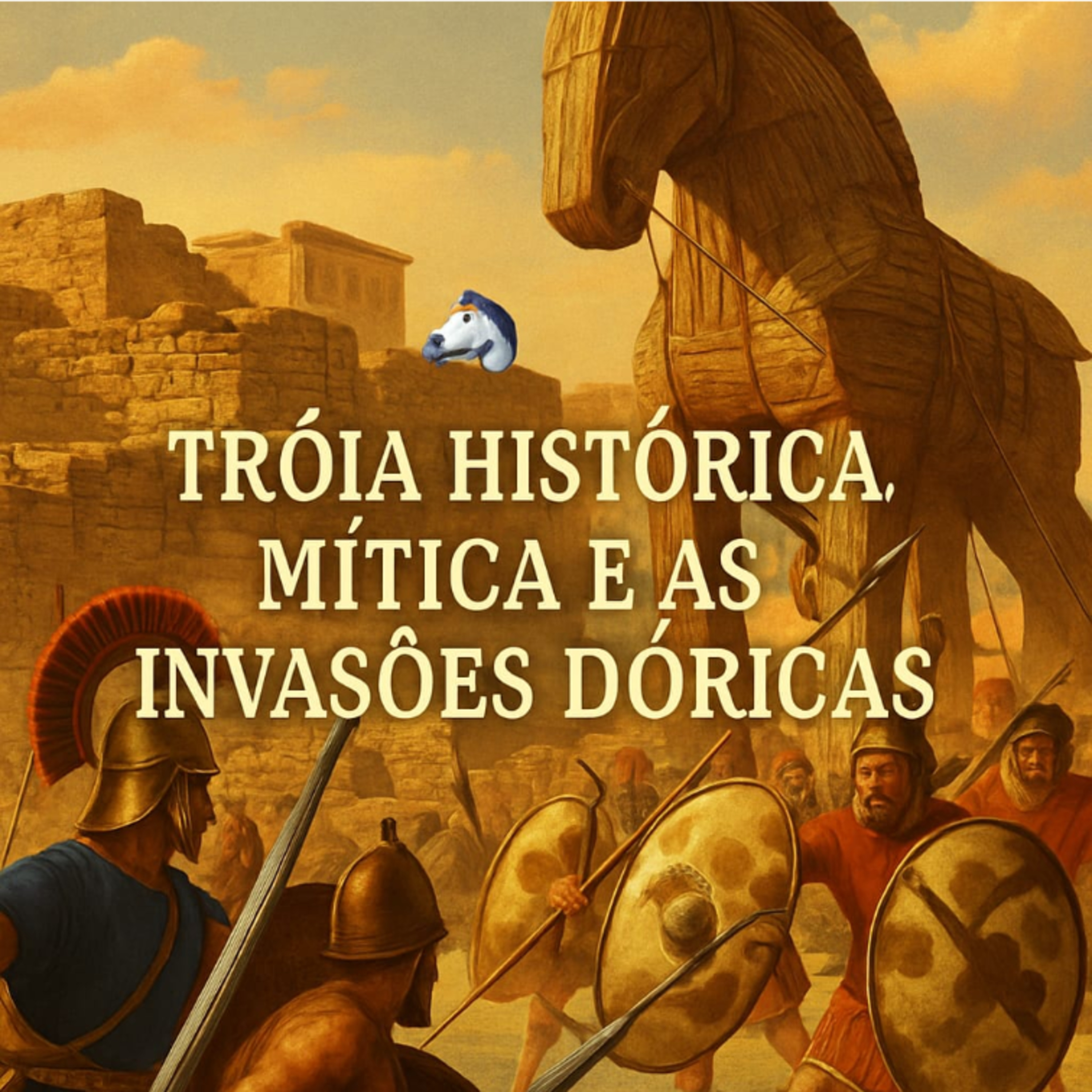 🐎 Tróia Histórica, Mítica e as Invasões Dóricas episode artwork