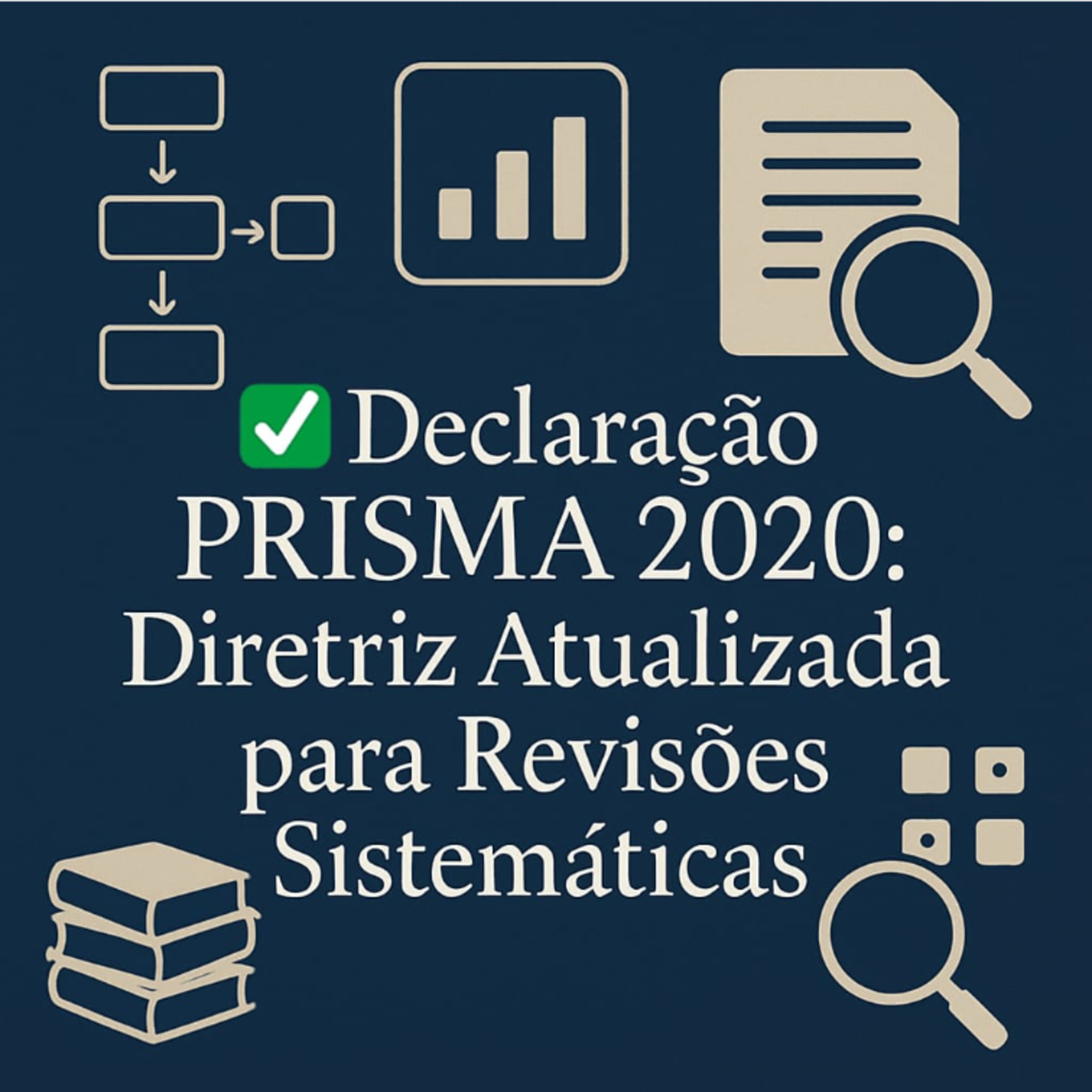 📜 Declaração PRISMA 2020: Diretriz Atualizada para Revisões Sistemáticas episode artwork