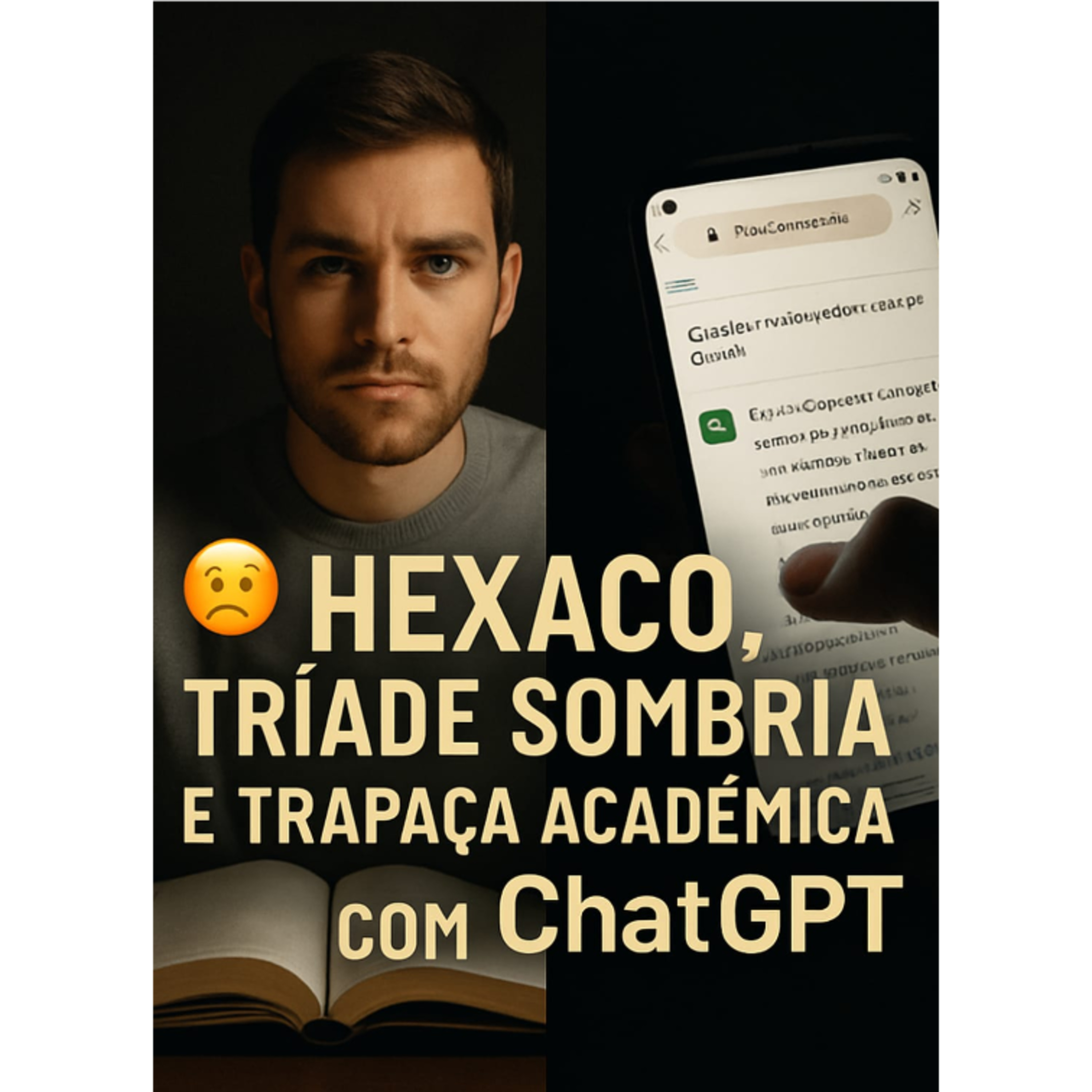 🤥 HEXACO, Tríade Sombria e Trapaça Acadêmica com ChatGPT episode artwork