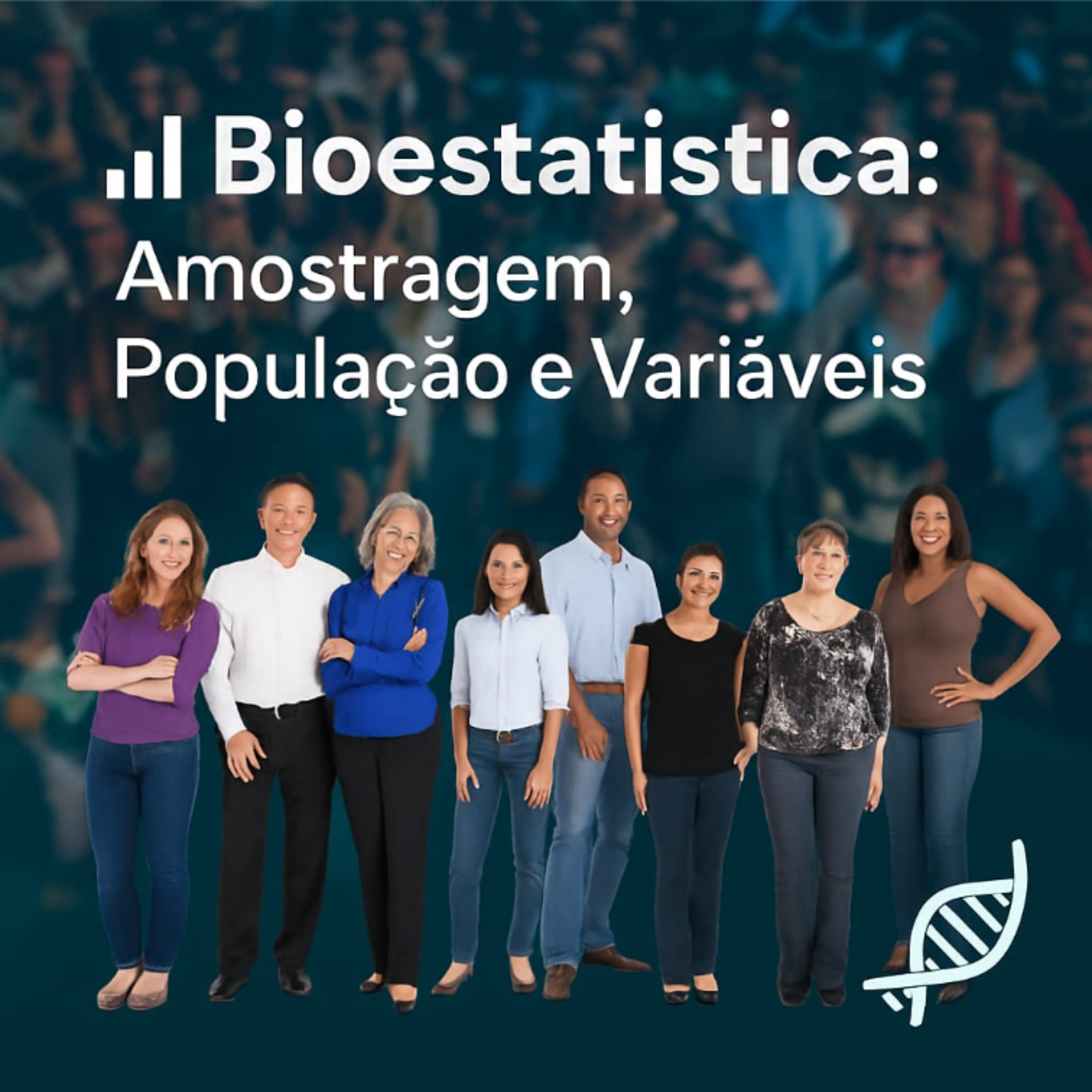 📊 Bioestatística: Amostragem, População e Variáveis episode artwork