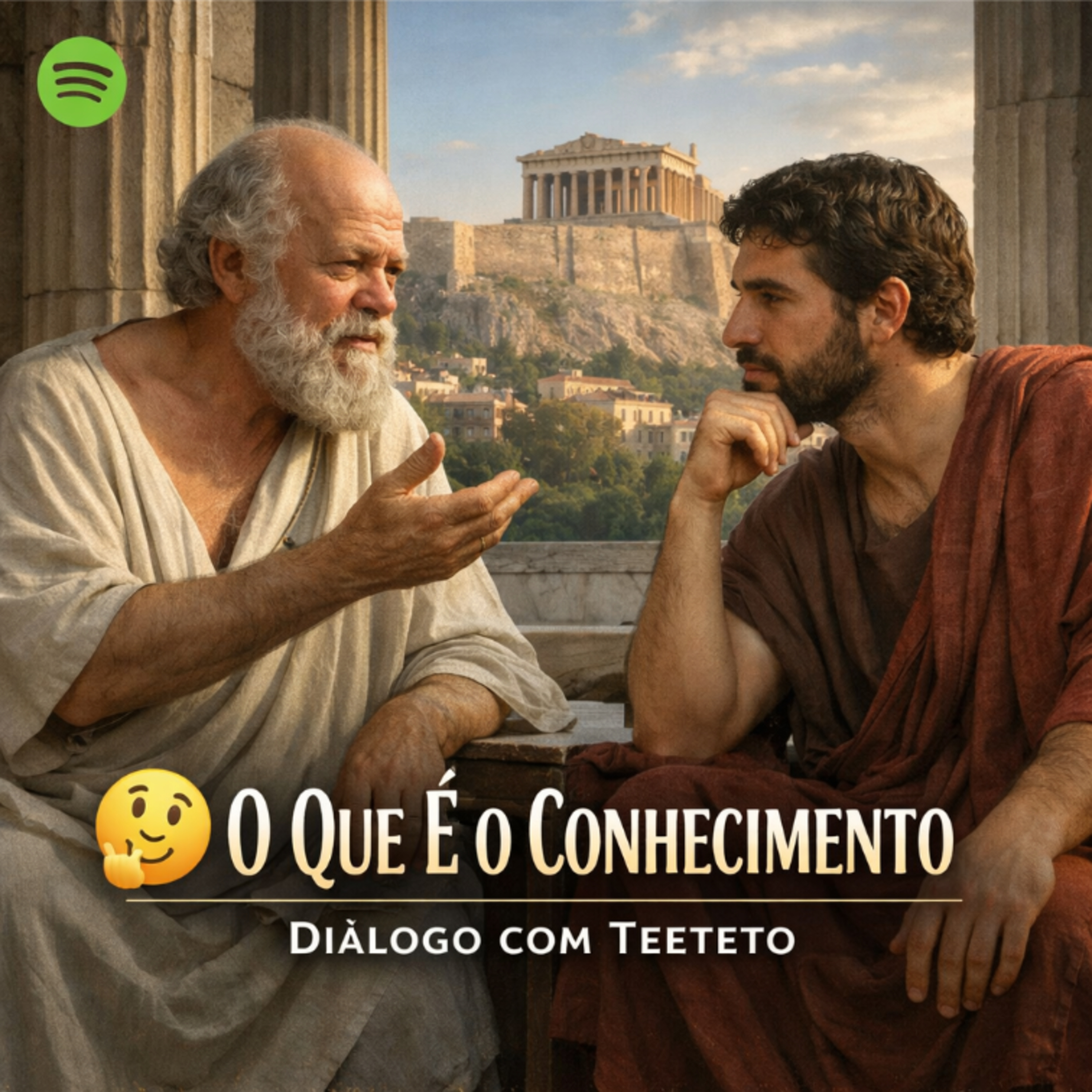 🤔 O Que É o Conhecimento: Diálogo com Teeteto episode artwork