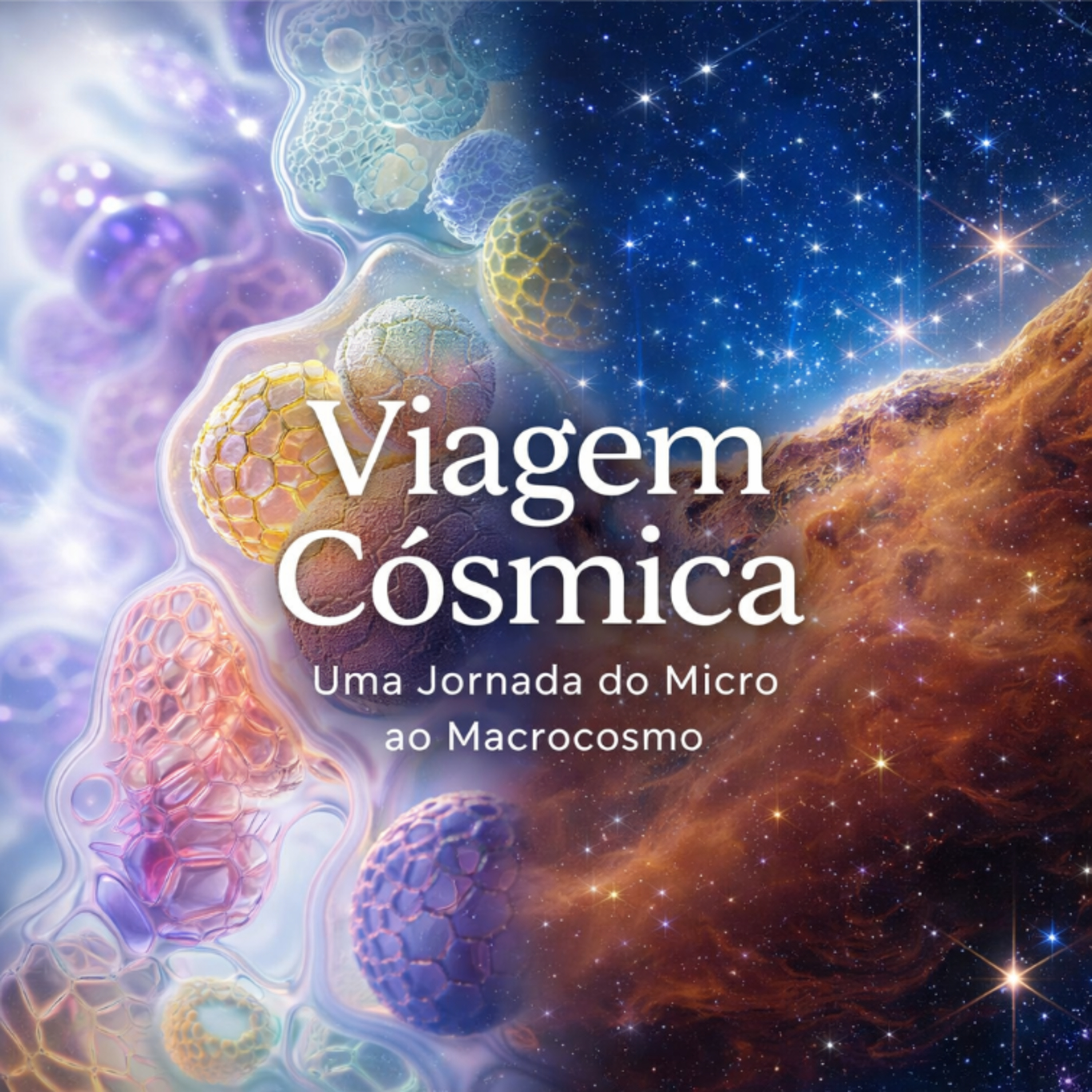 🌌 Viagem Cósmica: Uma Jornada do Micro ao Macrocosmo episode artwork
