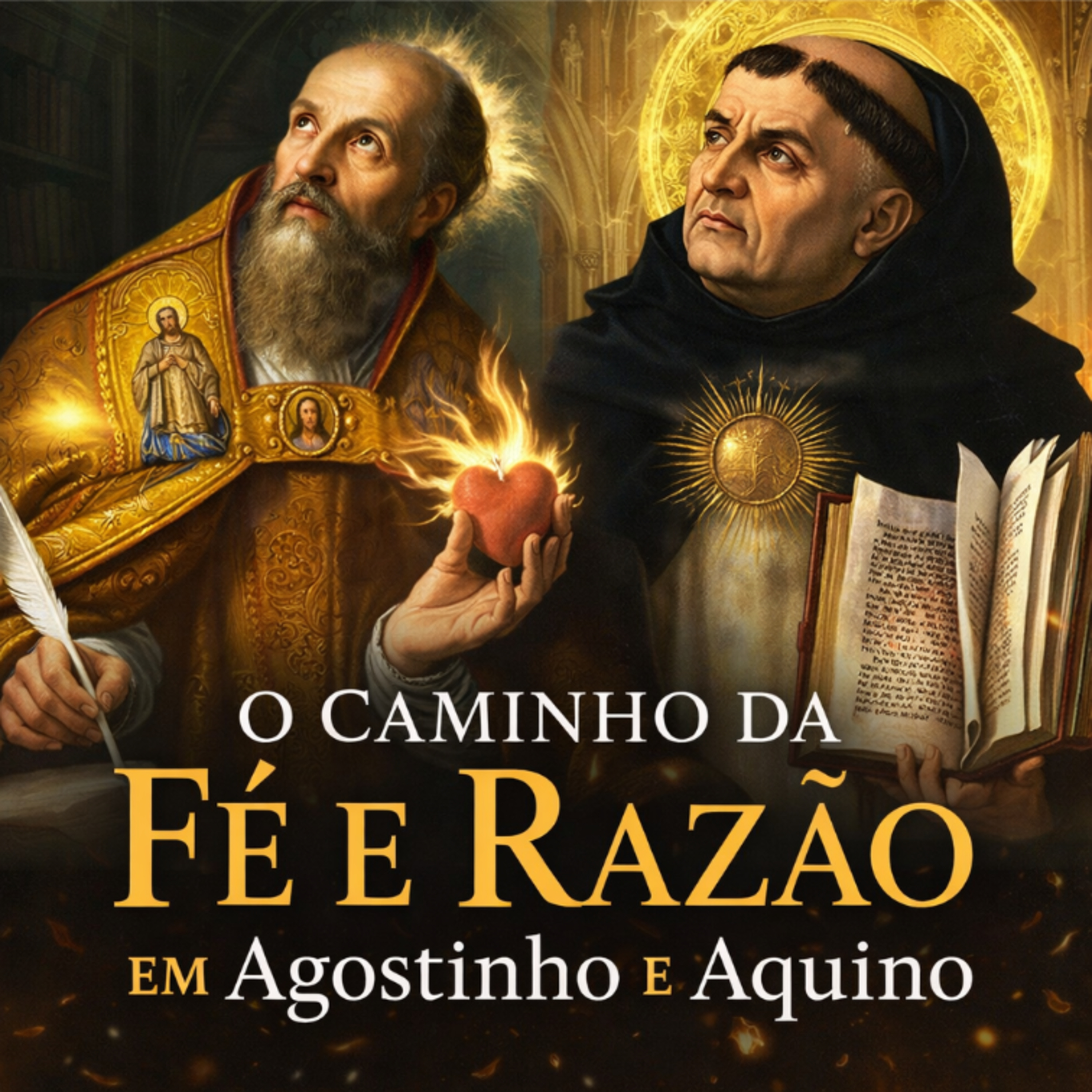 ⛪ O Caminho da Fé e Razão em Agostinho e Aquino episode artwork