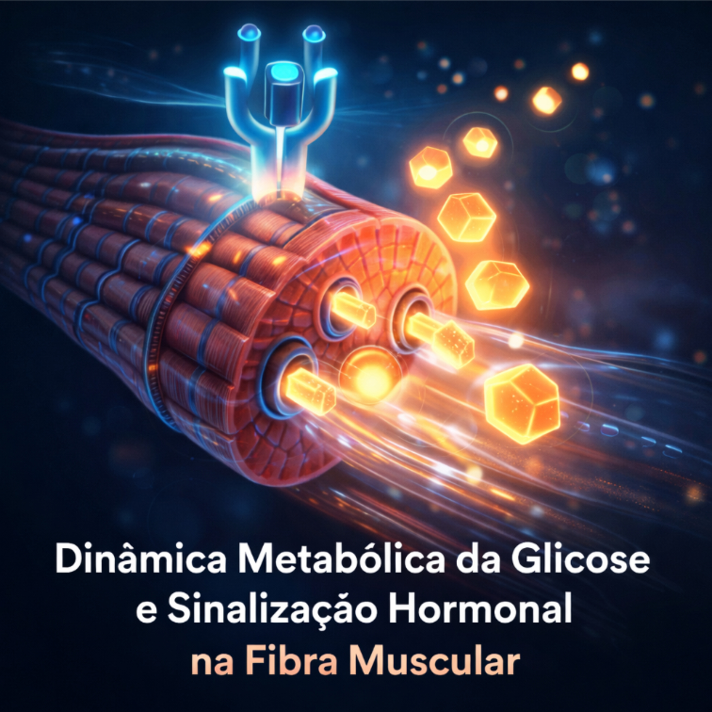 Dinâmica Metabólica da Glicose e Sinalização Hormonal na Fibra Muscular episode artwork