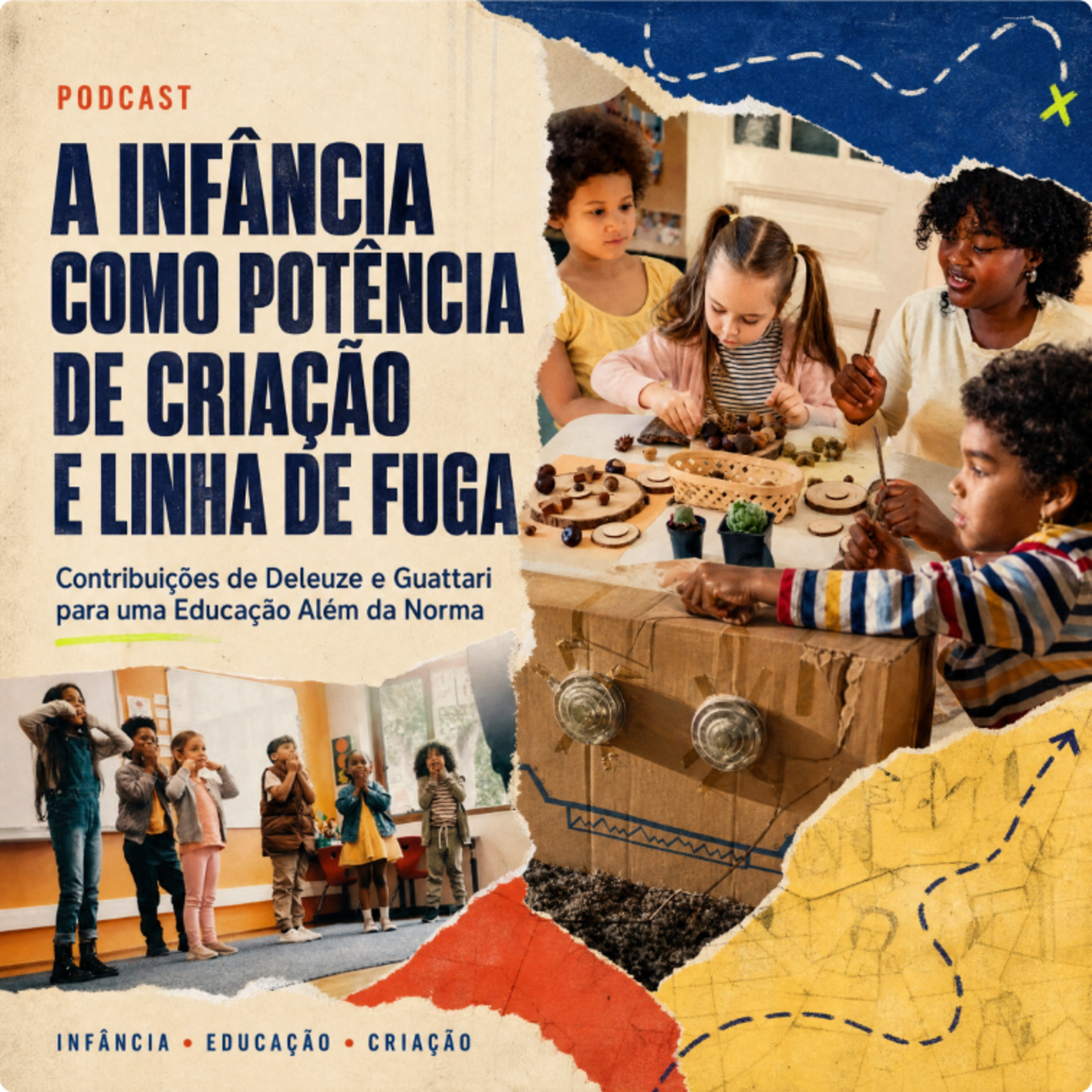 A Infância como Potência de Criação e Linha de Fuga: Contribuições de Deleuze e Guattari para uma Educação Além da Norma episode artwork