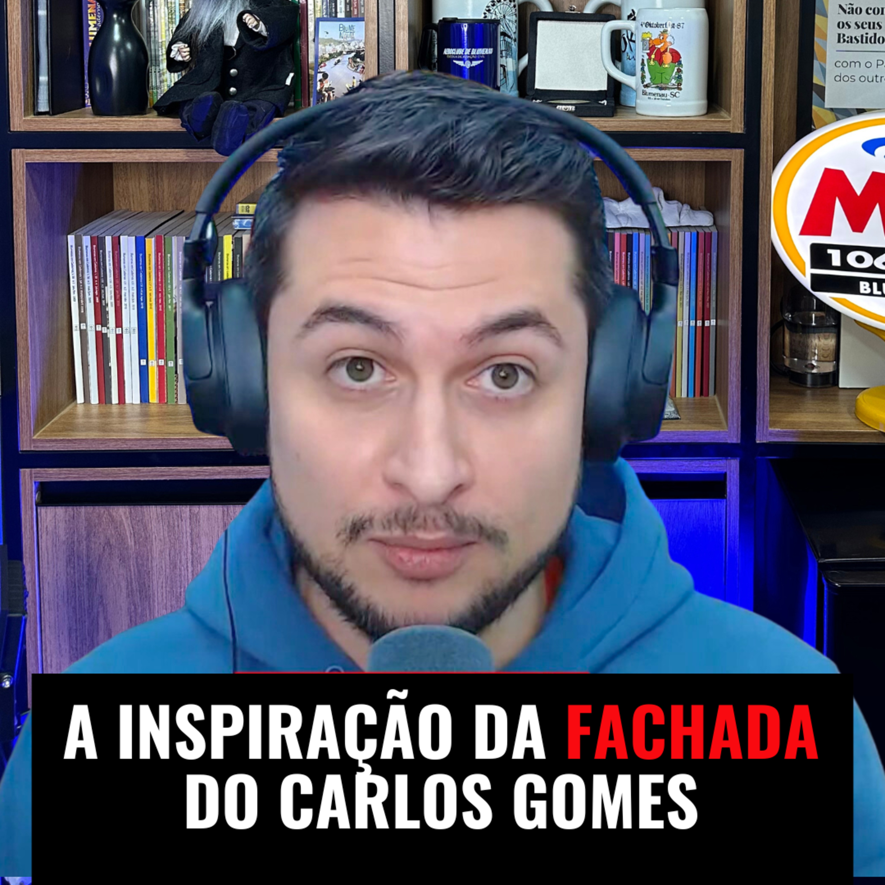 A ARQUITETURA DO TEATRO CARLOS GOMES EM BLUMENAU - JURO QUE É VERDADE #017