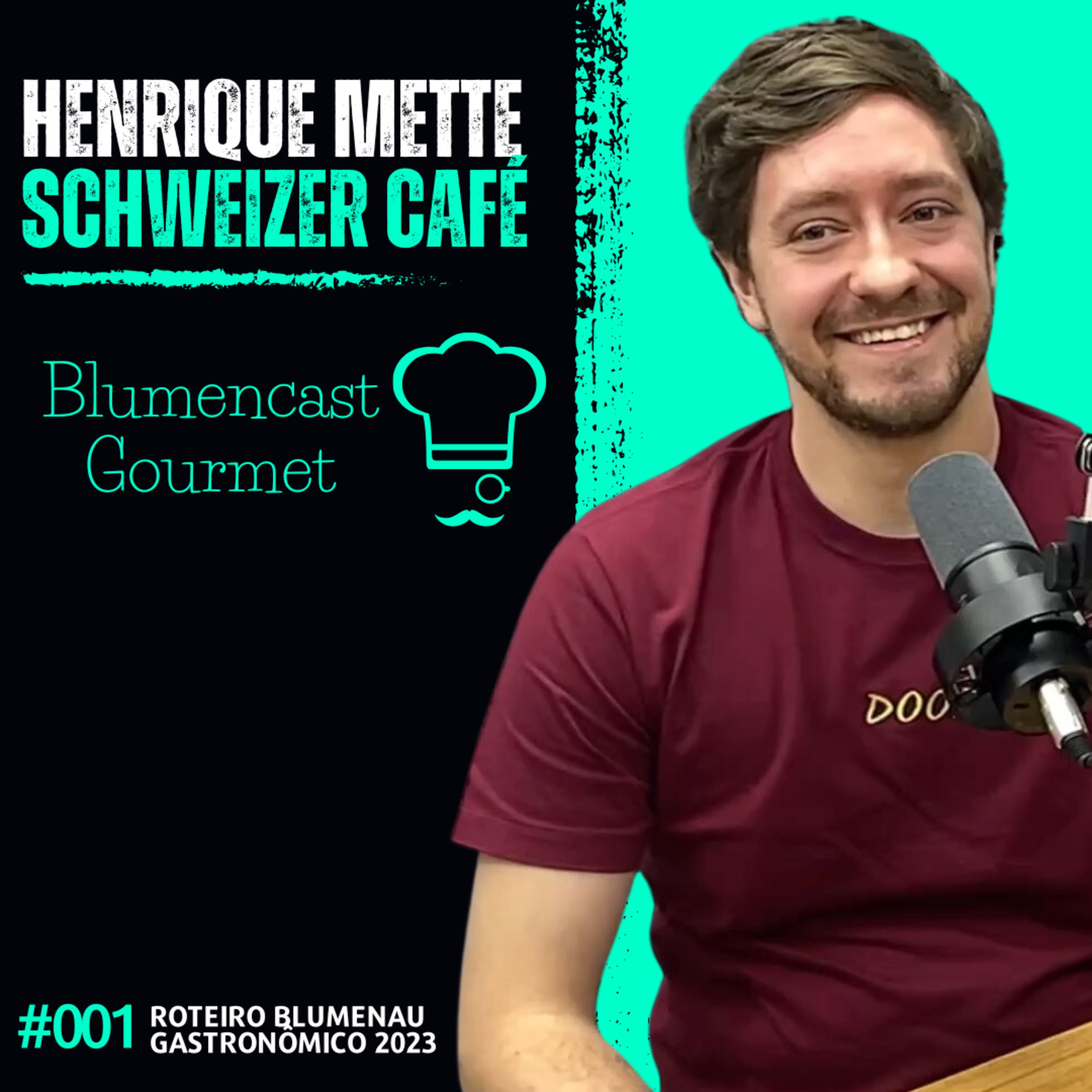 SCHWEIZER CAFÉ [HENRIQUE METTE] - ROTEIRO BLUMENAU GASTRONÔMICO 2023 - BLUMENCAST GOURMET #001