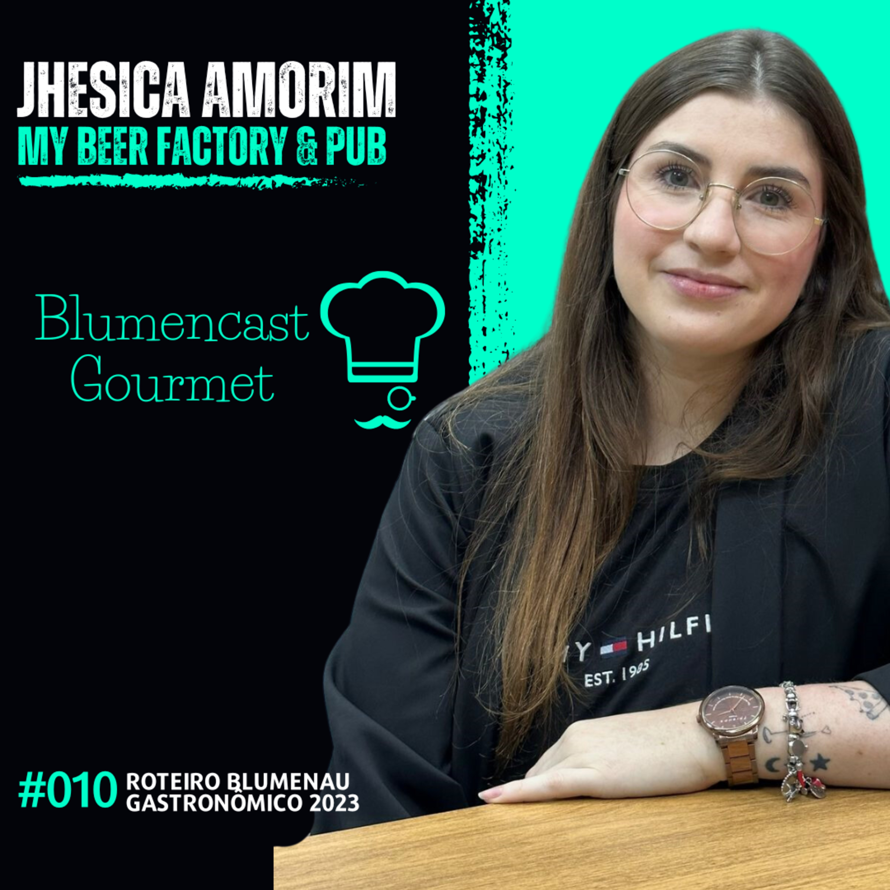 MY BEER [JHESICA AMORIM] - ROTEIRO BLUMENAU GASTRONÔMICO 2023 - BLUMENCAST GOURMET #010