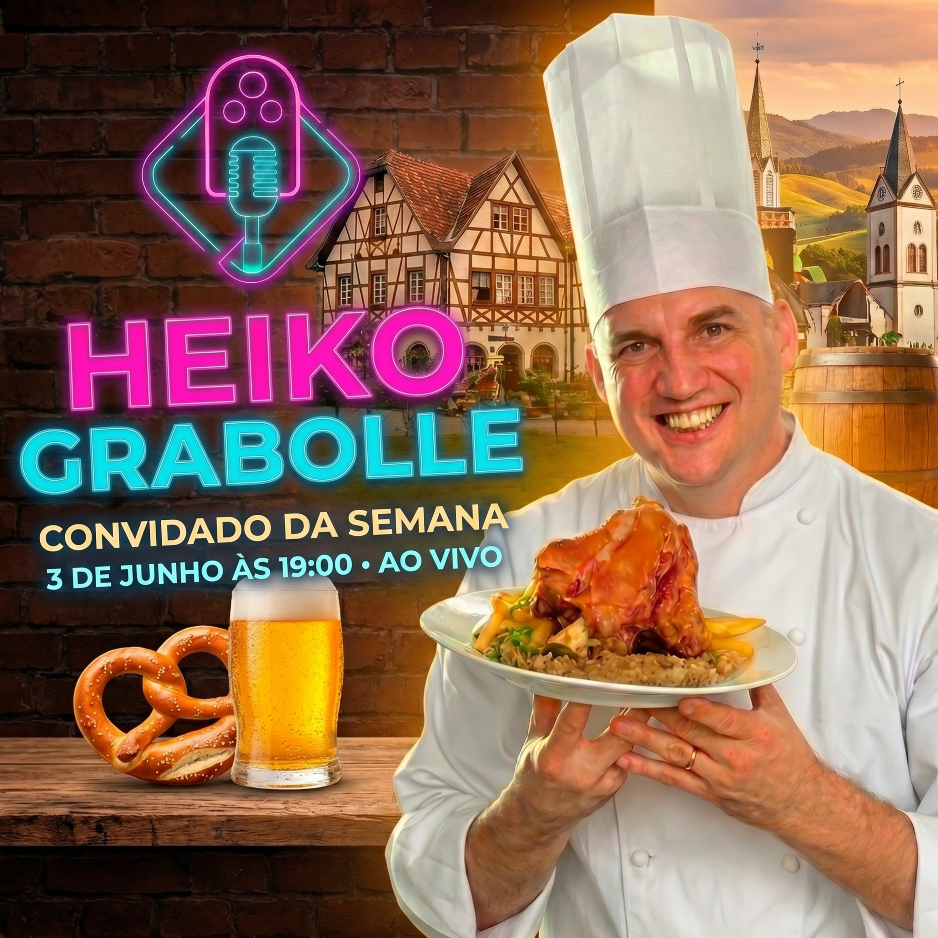 🇩🇪 O CHEF ALEMÃO MAIS POP DE SANTA CATARINA ft. CHEF HEIKO GRABOLLE #294