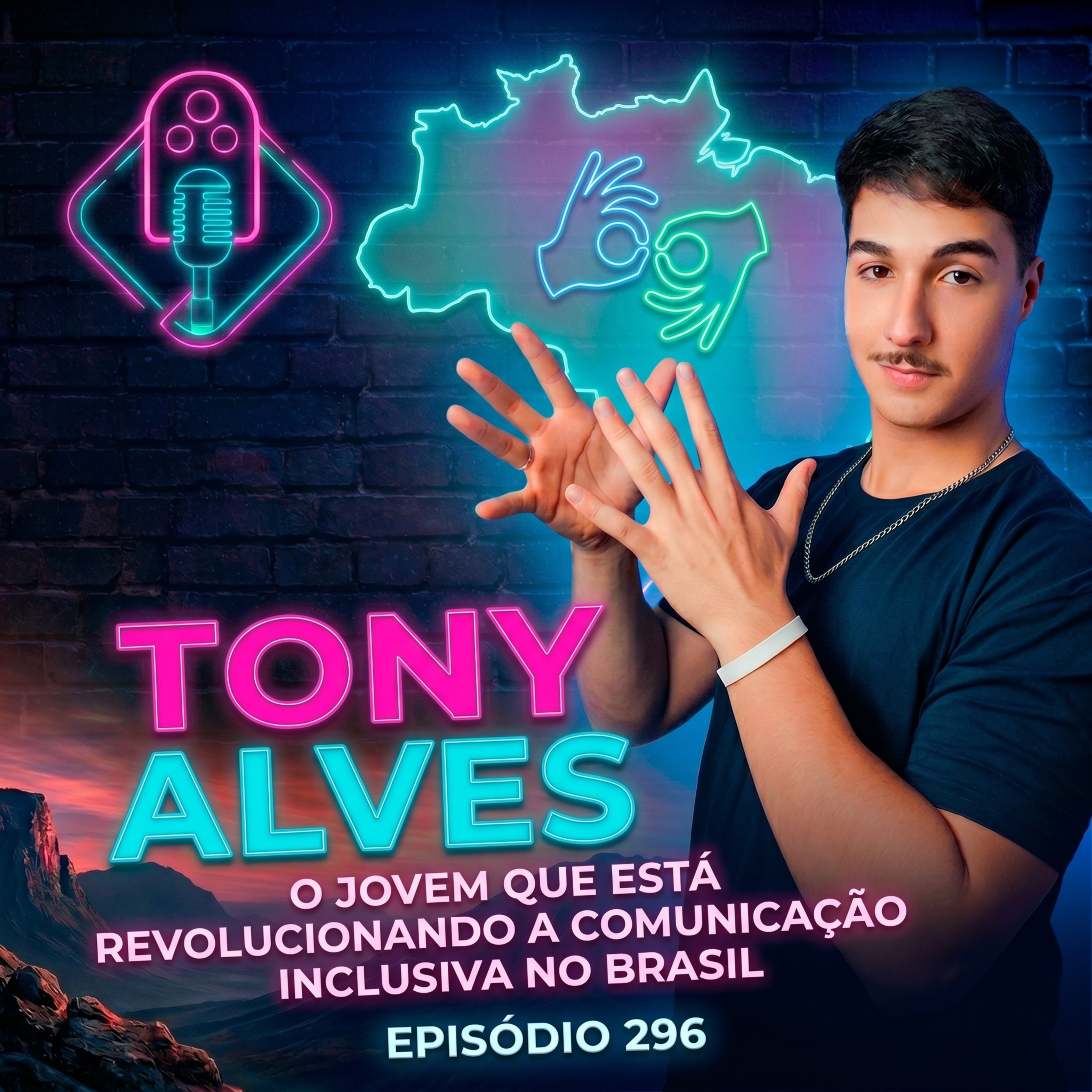🤟 O JOVEM QUE ESTÁ REVOLUCIONANDO A INCLUSÃO E A LIBRAS NO BRASIL ft. TONY ALVES