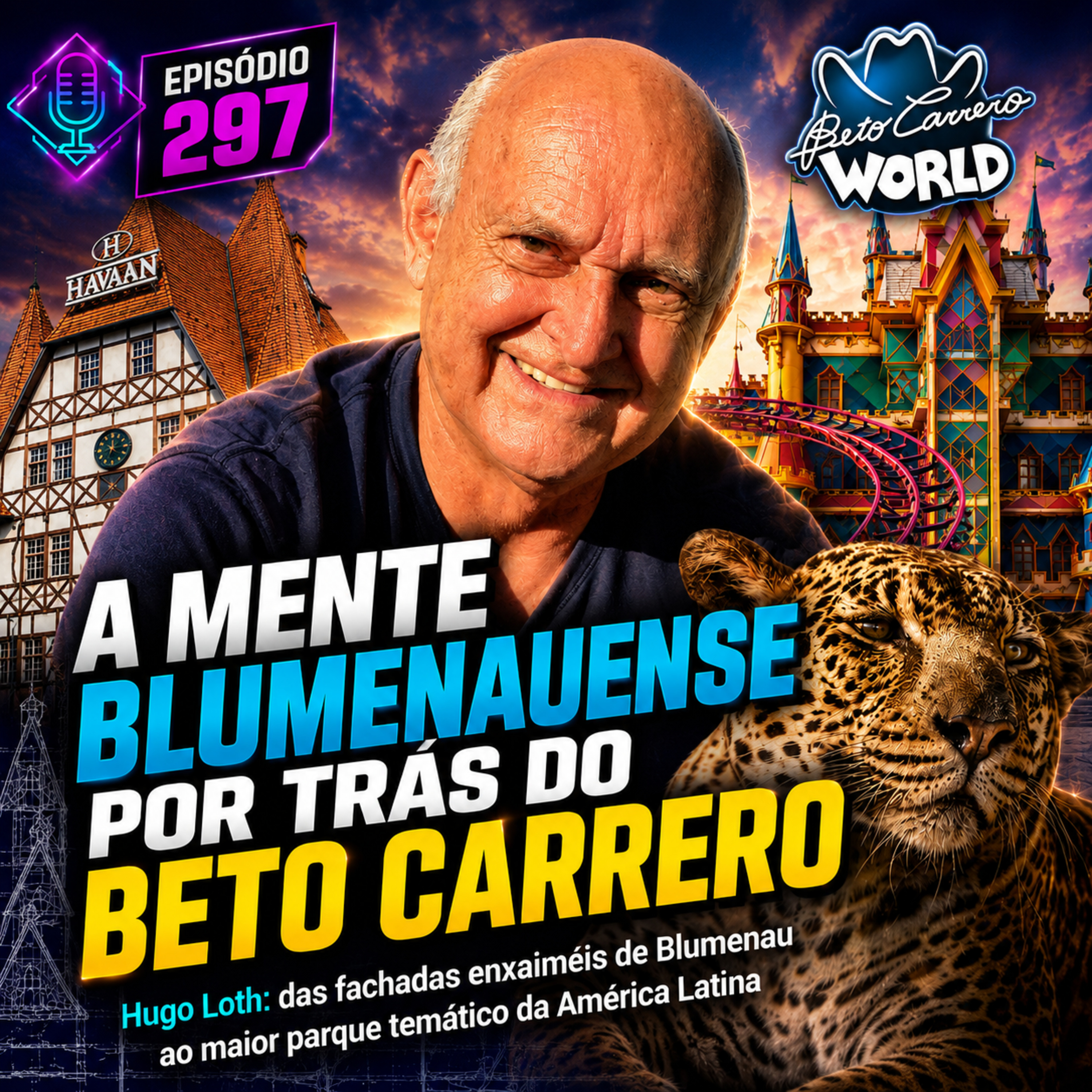 A MENTE BLUMENAUENSE POR TRÁS DO BETO CARRERO WORLD | Hugo Loth #297