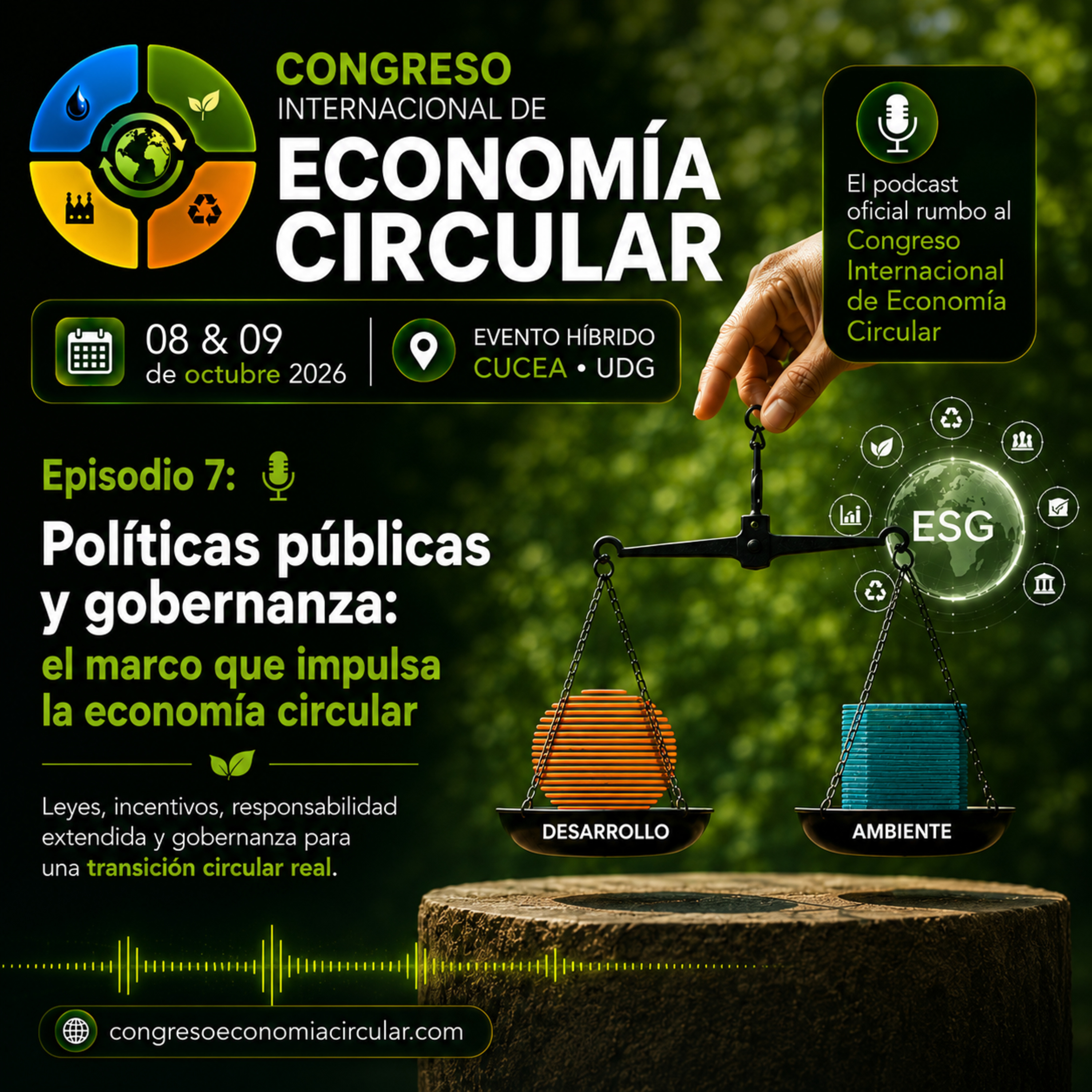 Políticas públicas y gobernanza para una economía circular real - CIEC 2026