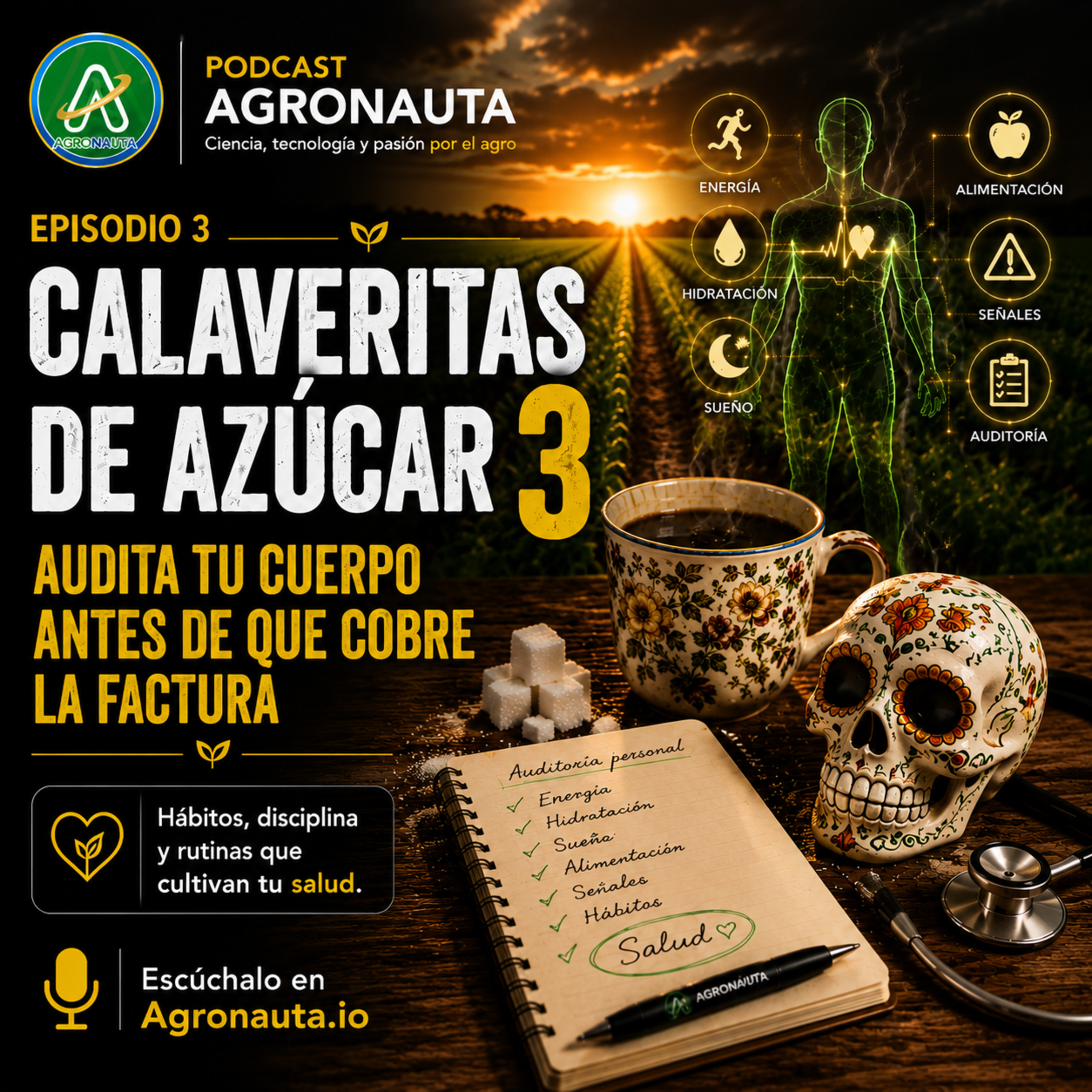 Calaveritas de Azúcar 3: Audita tu cuerpo antes de que cobre la factura episode artwork