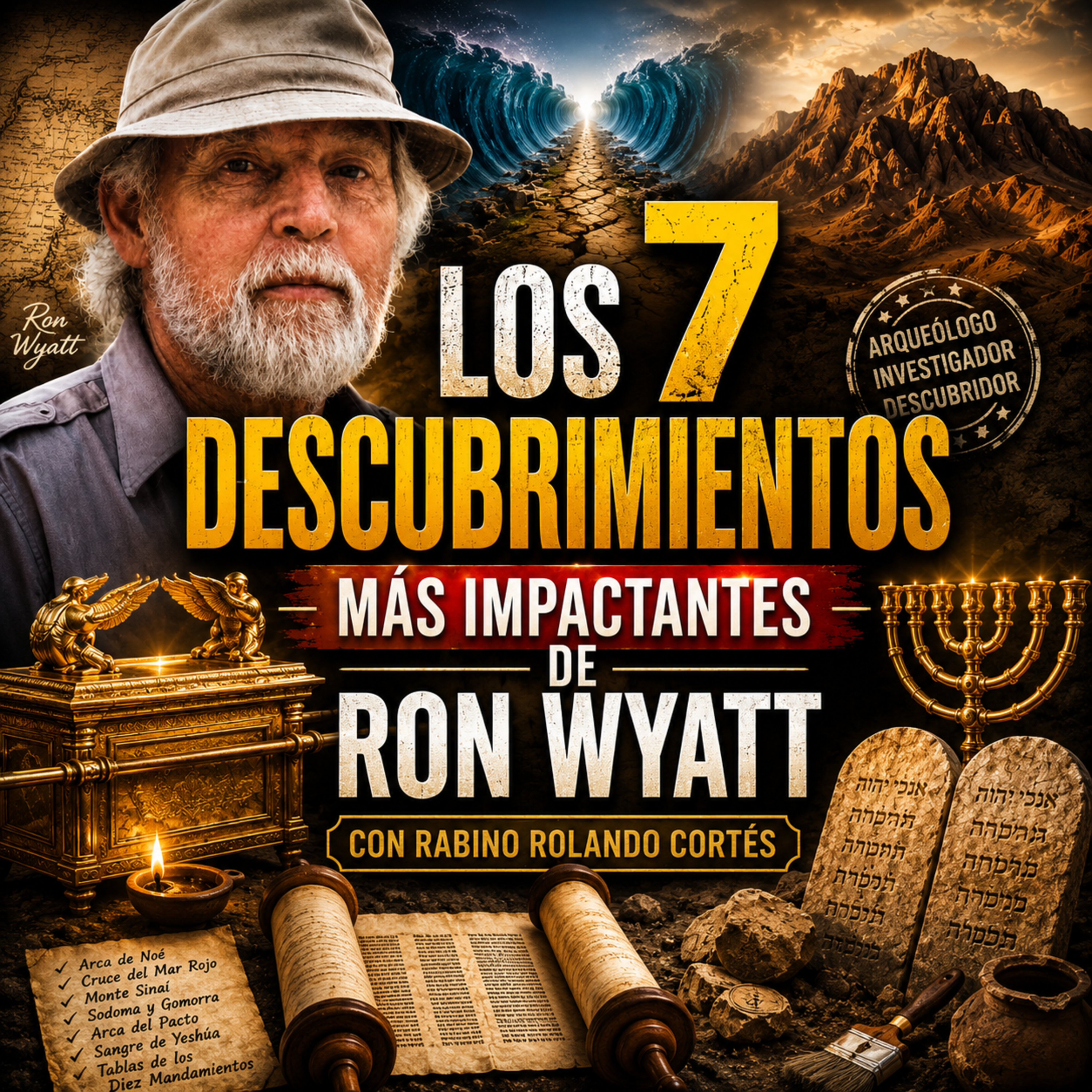 Ron Wyatt: Los Descubrimientos Bíblicos Más Impactantes | Con Rabino Rolando Corté episode artwork