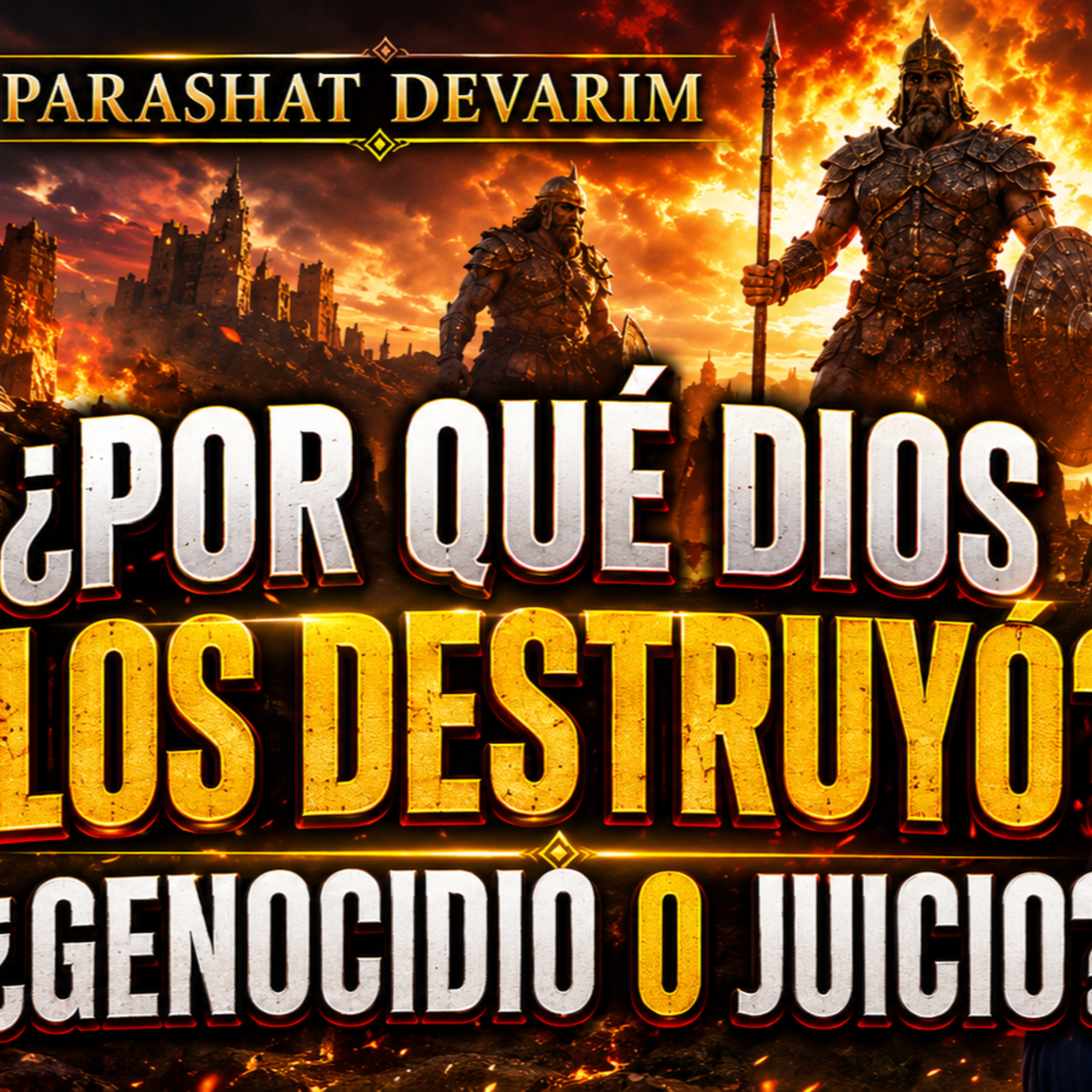 ¿Por qué Dios ordenó exterminar pueblos enteros? | Parashat Devarim | Nefilin episode artwork