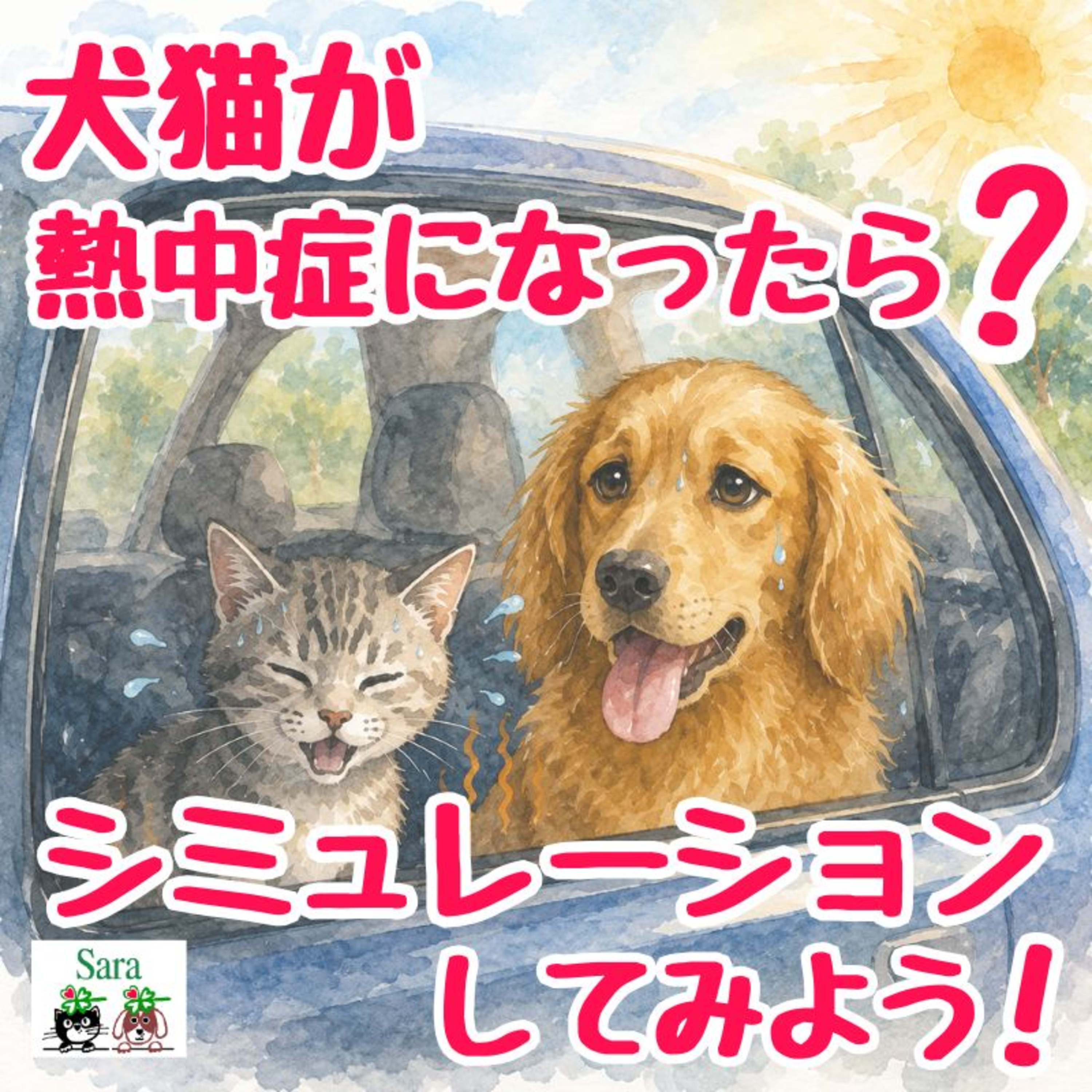 犬猫が熱中症になったら❓対処法シミュレーション（インスタLIVEアーカイブ） episode artwork
