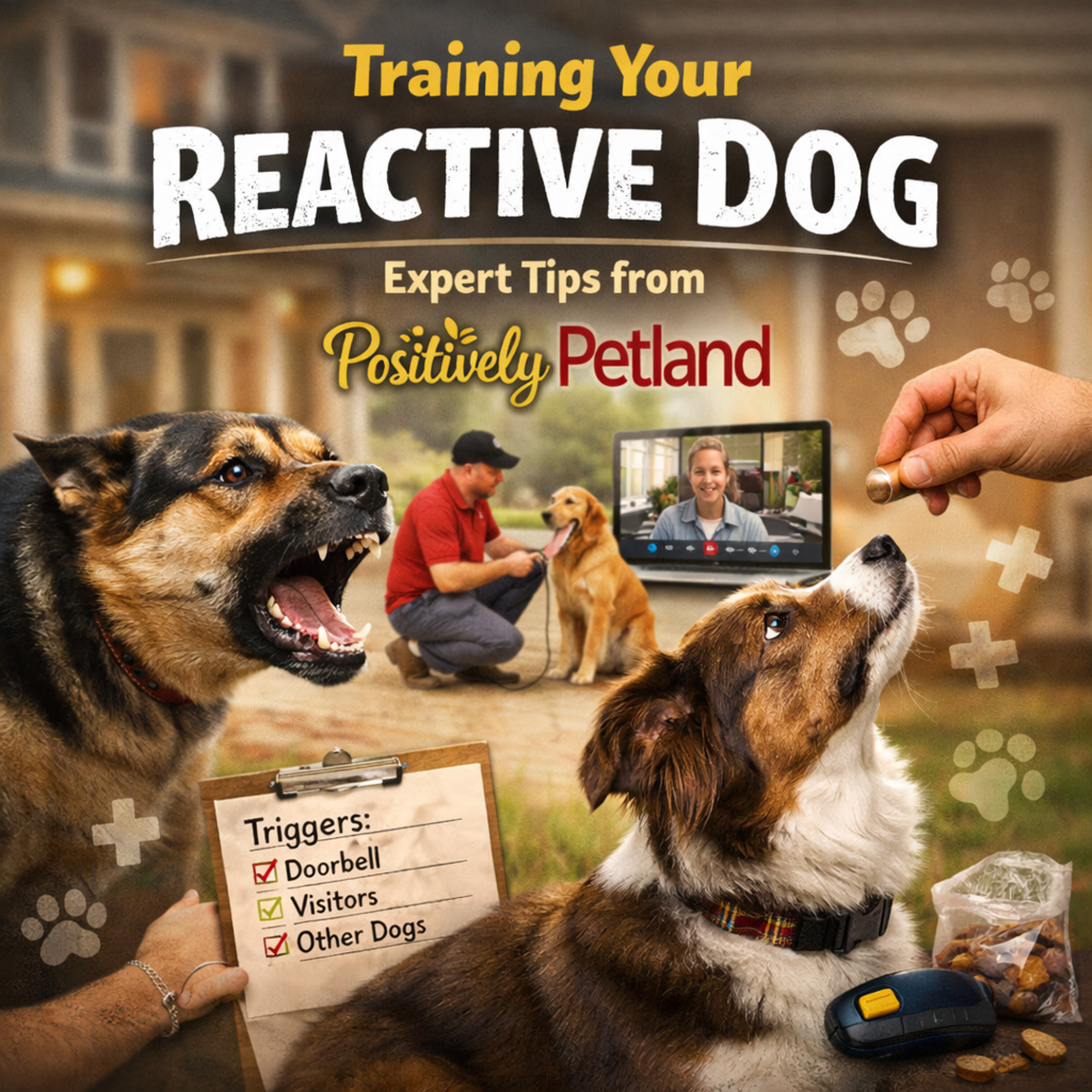 Training Your Reactive Dog: Expert Tips from Positively Petland episode artwork