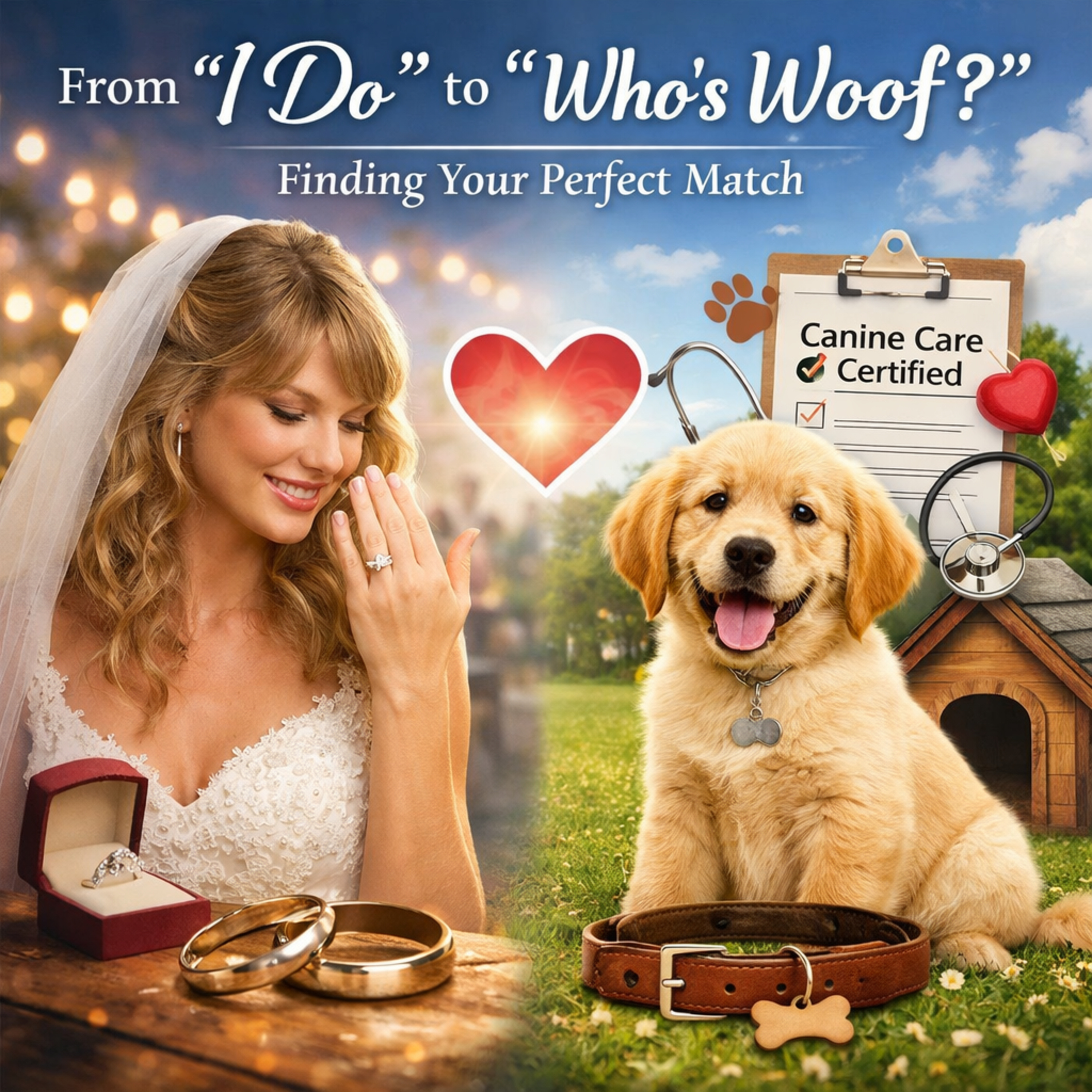 From “I Do” to “Who’s Who”: What Taylor Swift’s Engagement and Choosing the Right Puppy Have in Common episode artwork