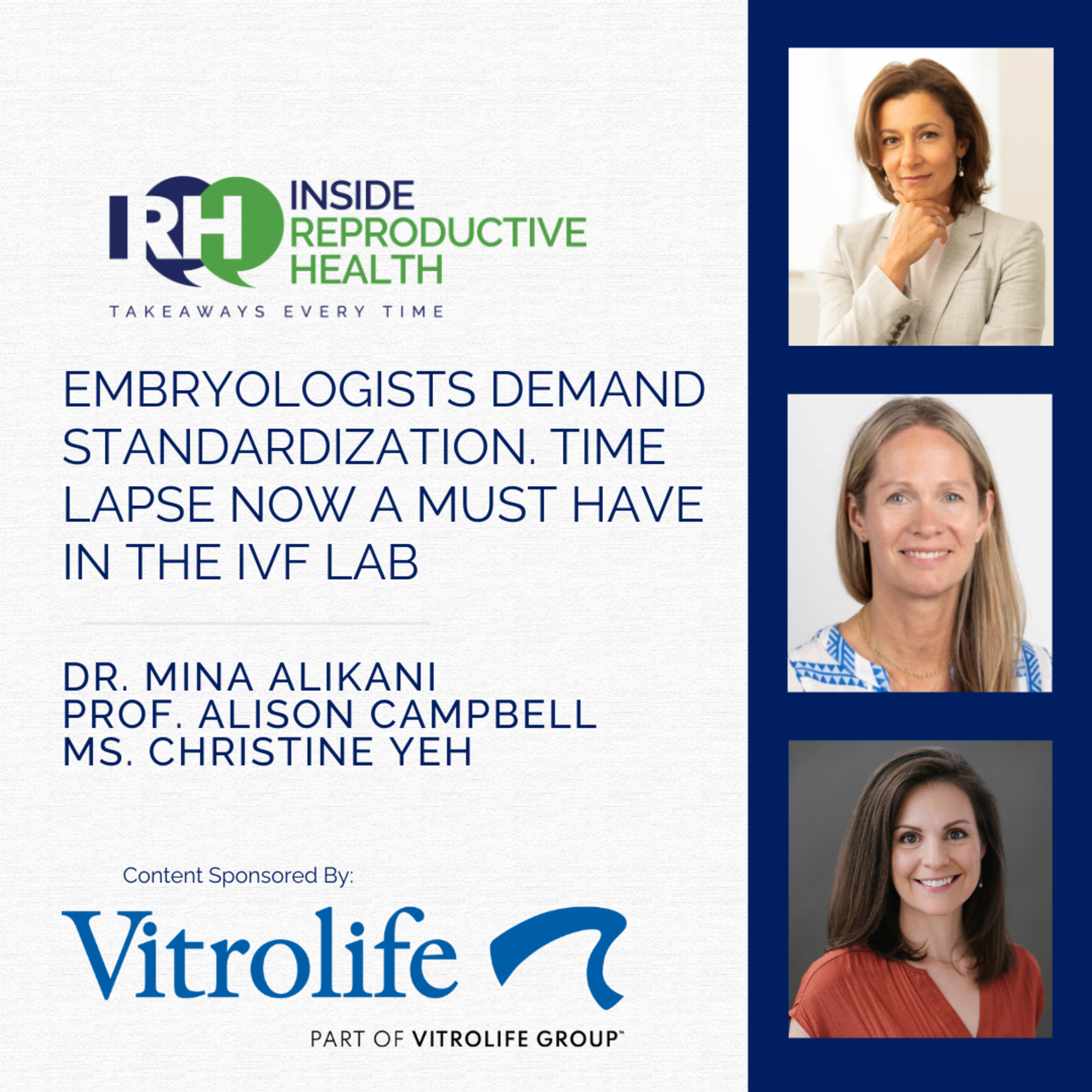 241 Embryologists Demand Standardization. Time Lapse Now a Must-Have in the IVF Lab episode artwork