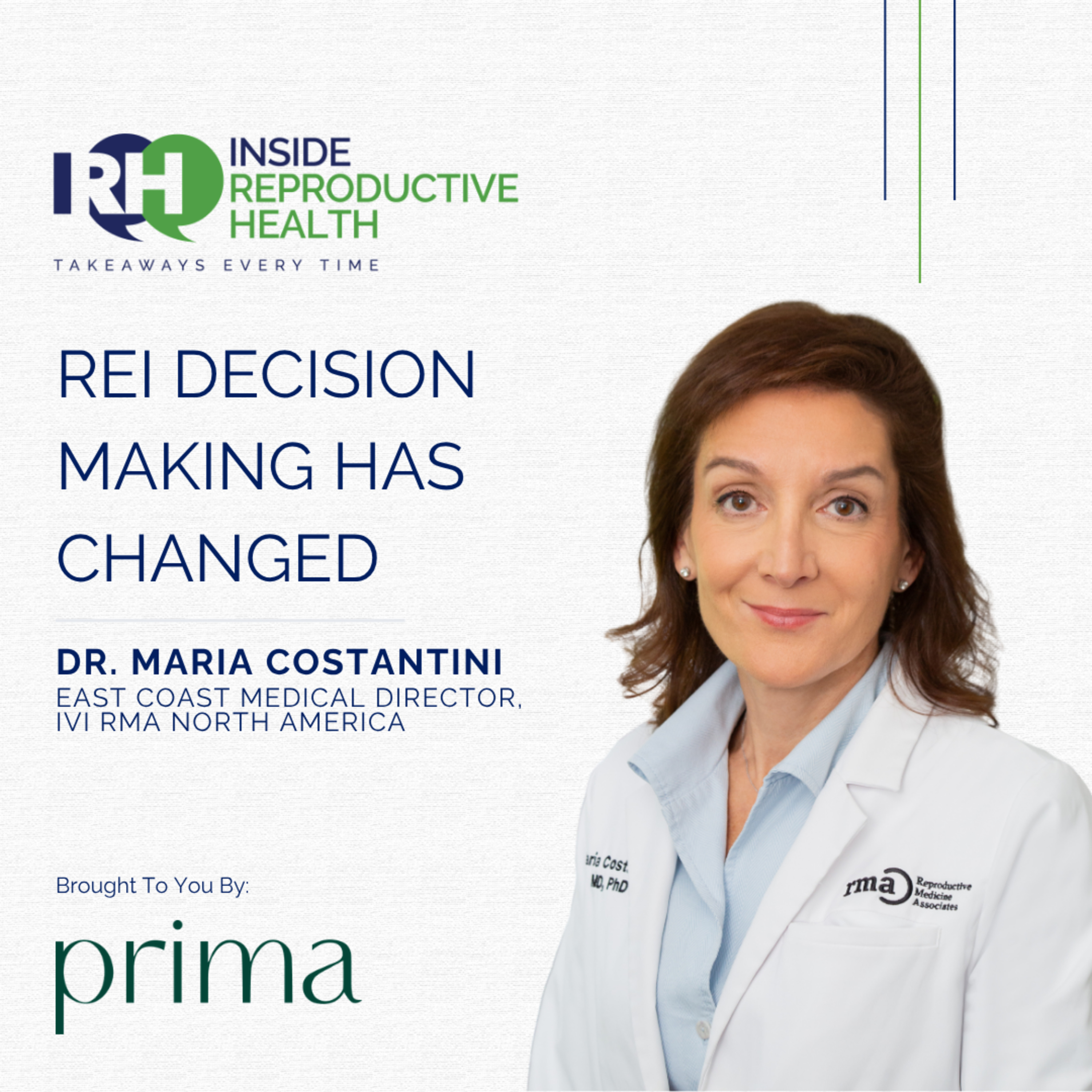 297 REI Decision Making Has Changed. Dr. Maria Costantini-Ferrando episode artwork