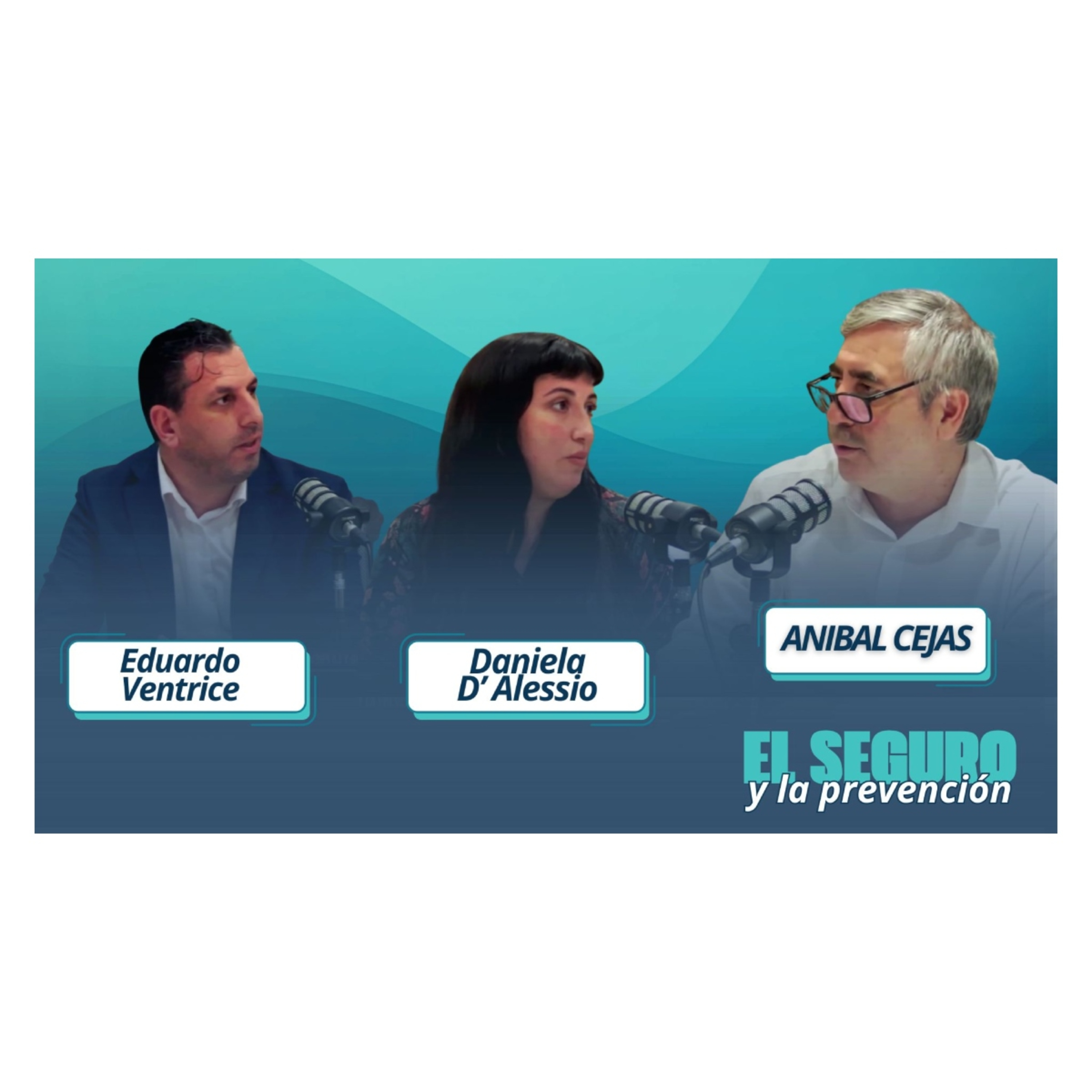 Portada de El Seguro y la Prevención. Ciclo radial sobre Seguros y Reaseguros, conducido por Anibal Cejas.