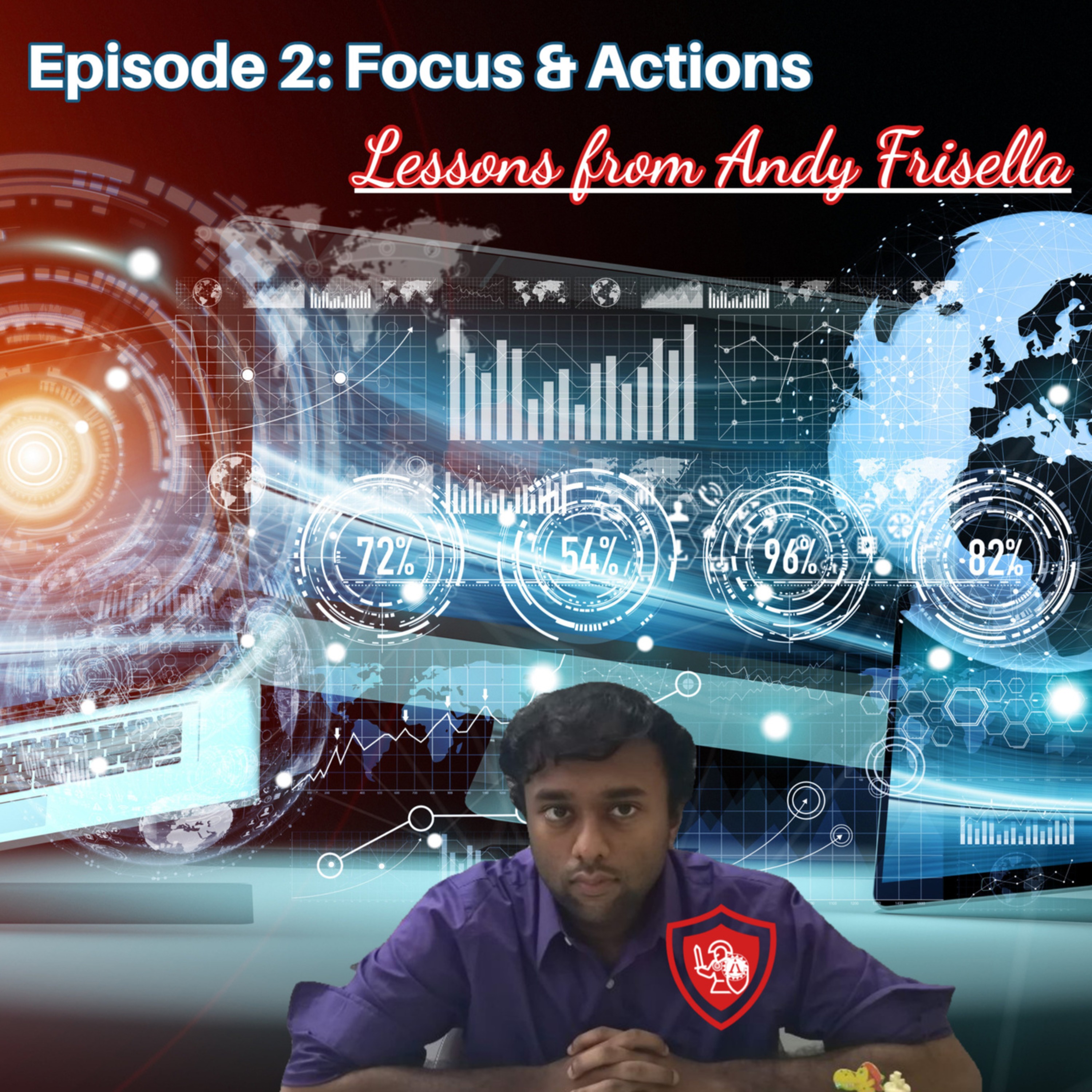 Focus and Actions: Your Focus Determines Your Actions - lessons from Andy Frisella episode artwork