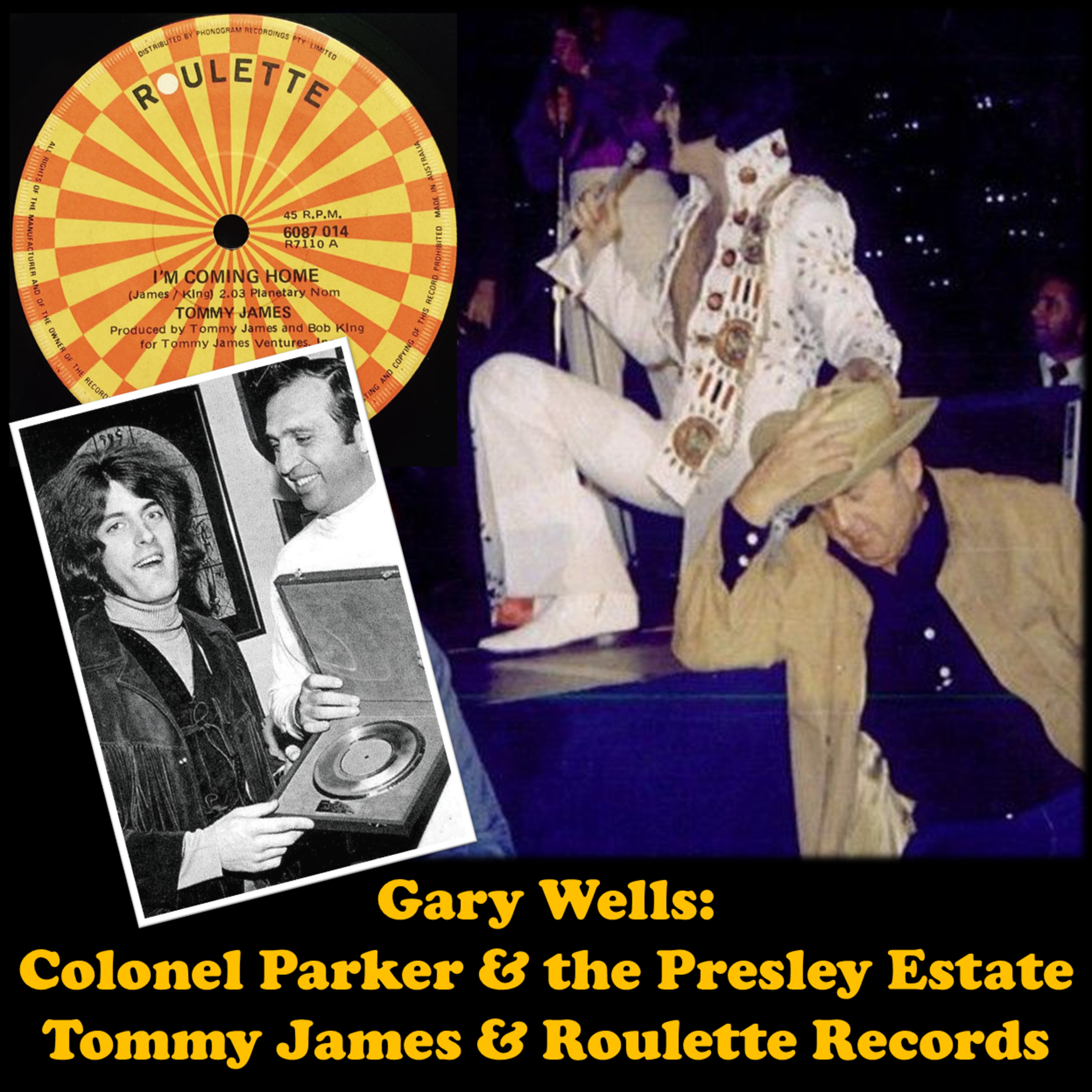 Gary Wells: Colonel Parker & the Presley Estate | Tommy James & Roulette Records episode artwork