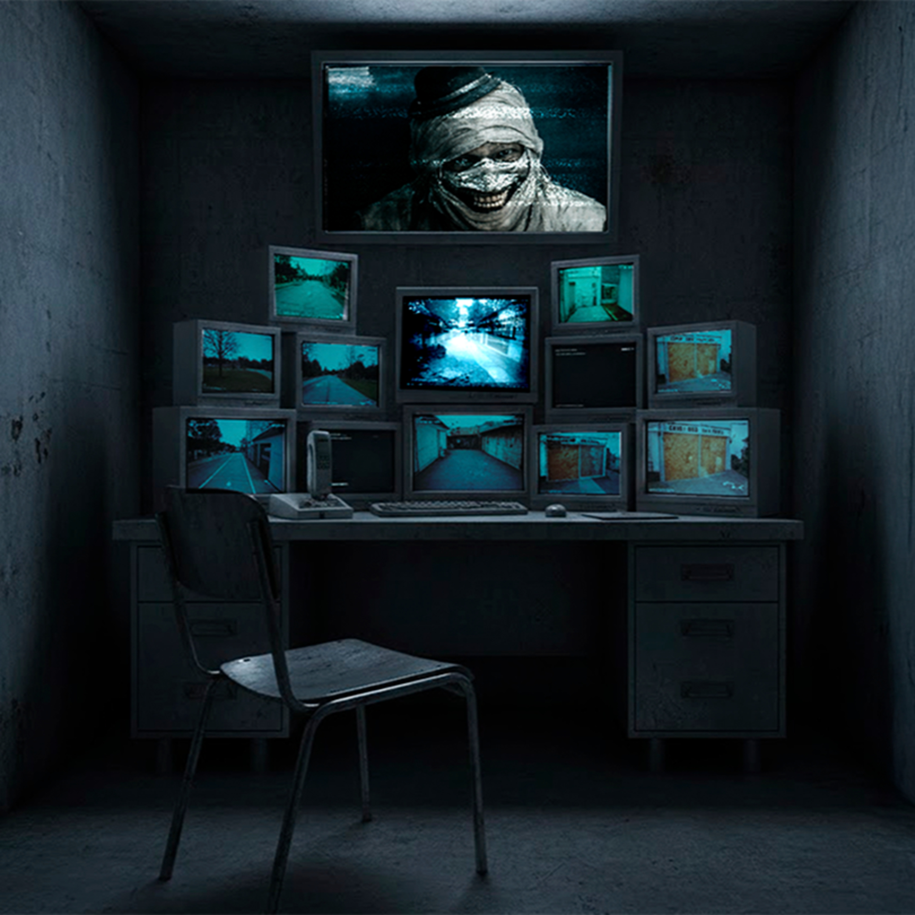 Me pagan por vigilar las cámaras de la ciudad (Creepypasta) episode artwork