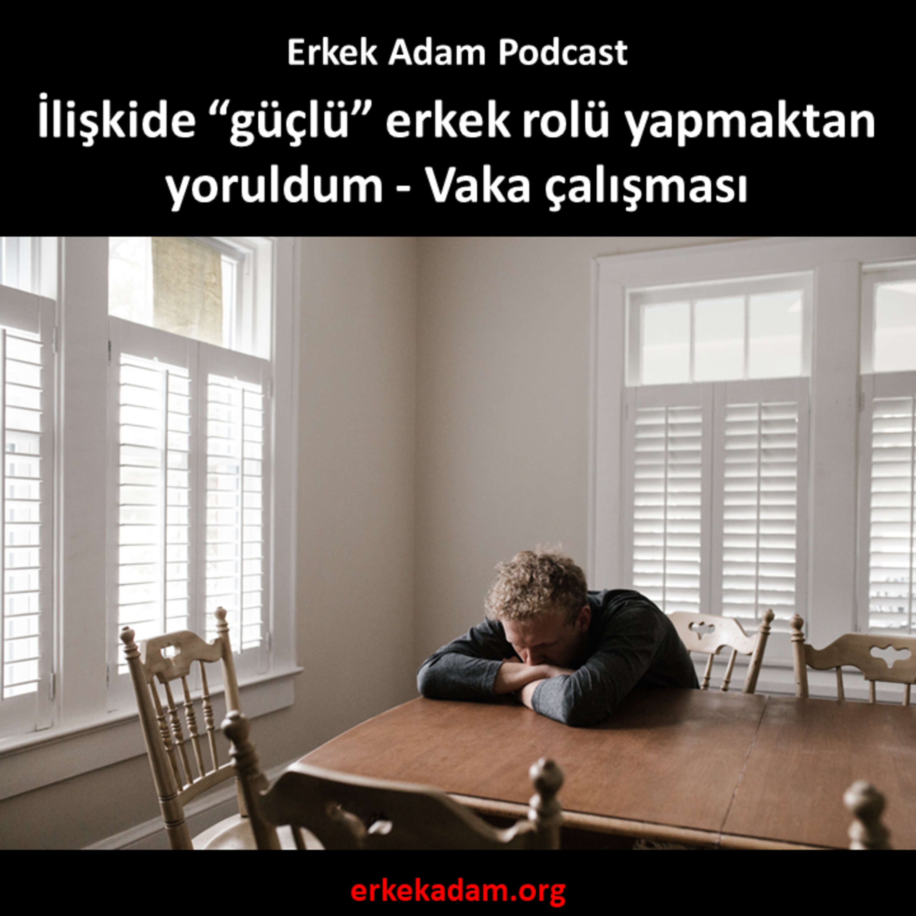 İlişkide “güçlü” erkek rolü yapmaktan yoruldum – Vaka çalışması (Türkçe podcast) episode artwork