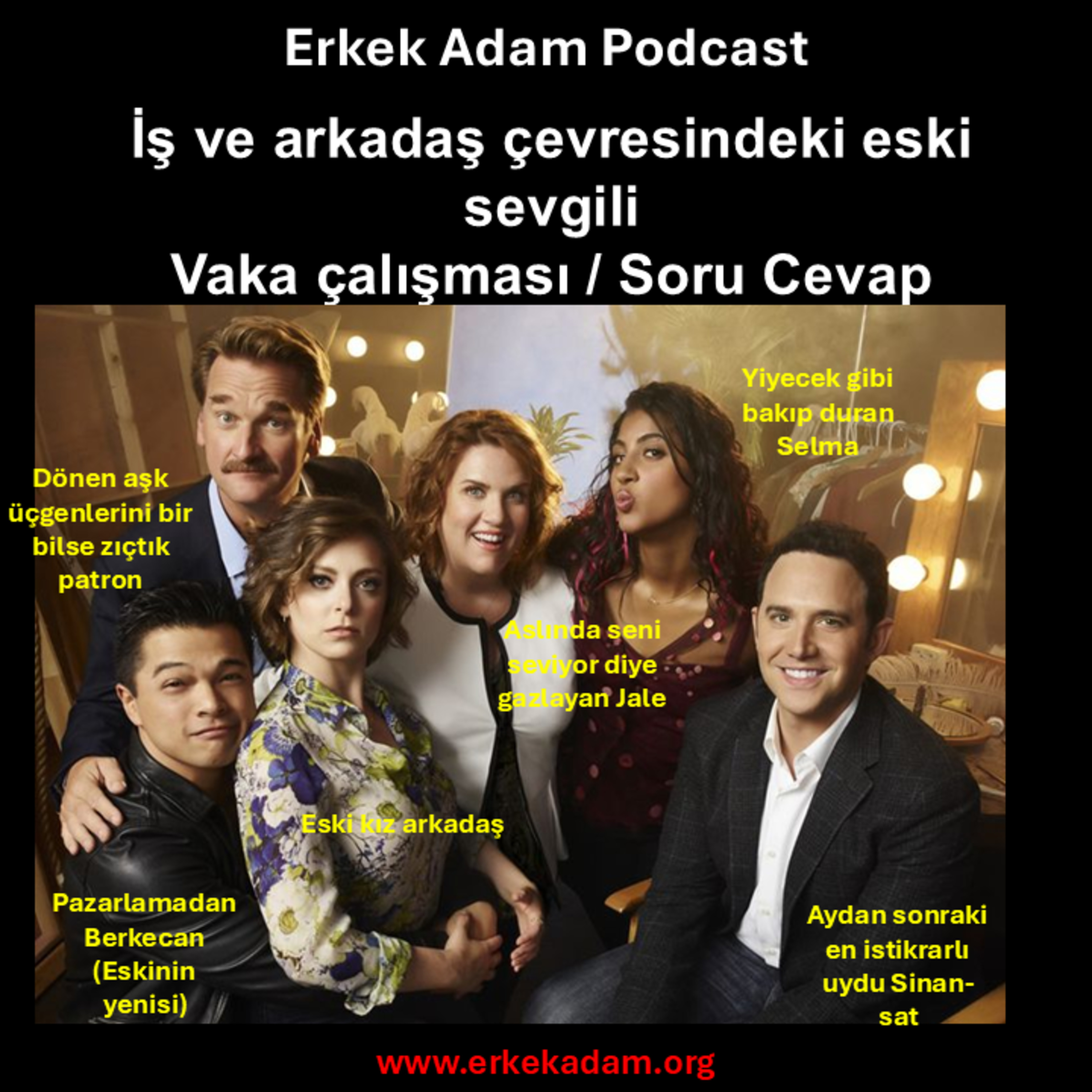 İş ve arkadaş çevresindeki eski sevgili - Vaka çalışması, soru - cevap episode artwork