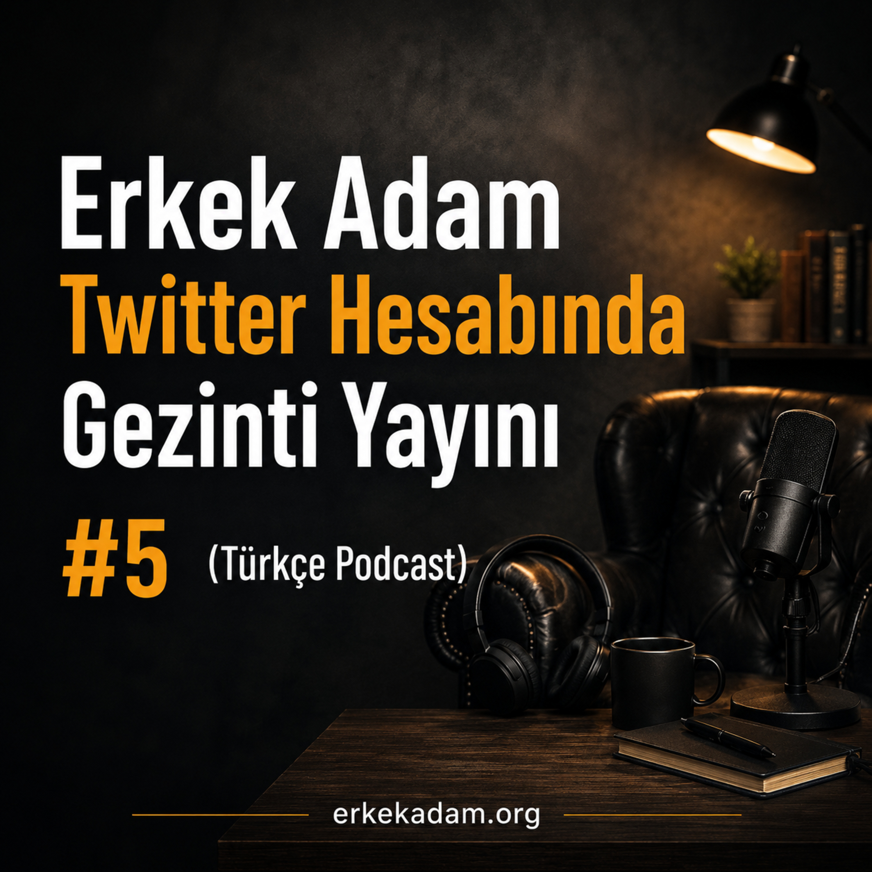 Erkek Adam Twitter Hesabında Gezinti Yayını #5 (Türkçe Podcast) episode artwork