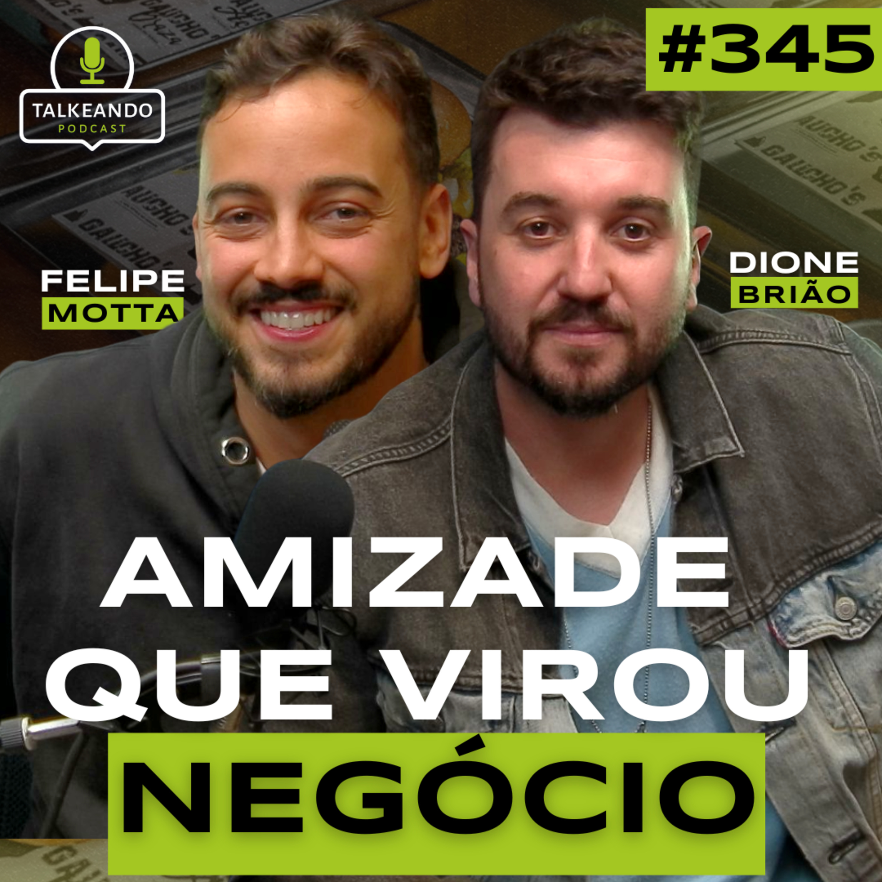 O MELHOR AÇAÍ DE DUBLIN | DIONE E FELIPE | TALKEANDO PODCAST #345 episode artwork
