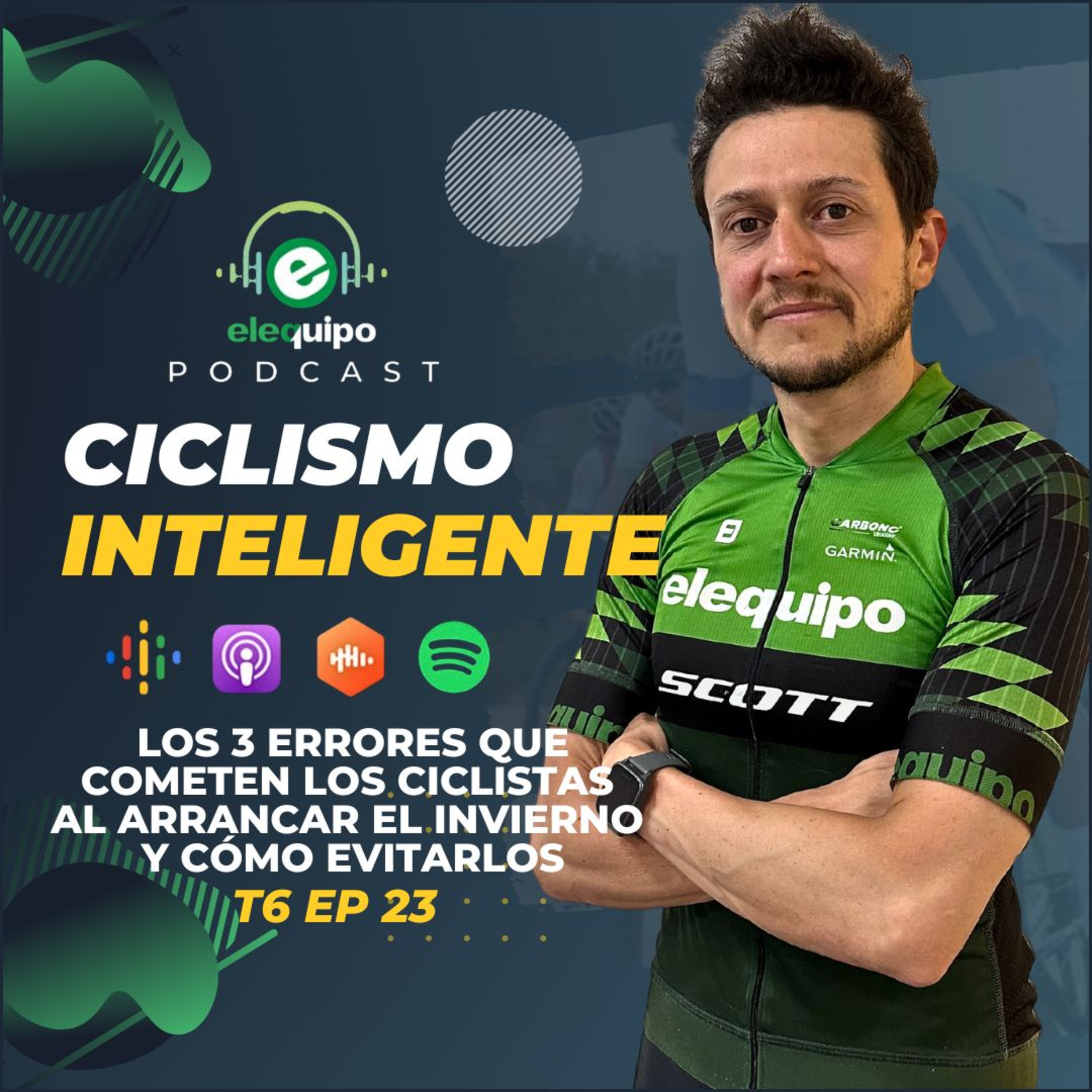 Los 3 errores que cometen los ciclistas al arrancar el invierno y cómo evitarlos