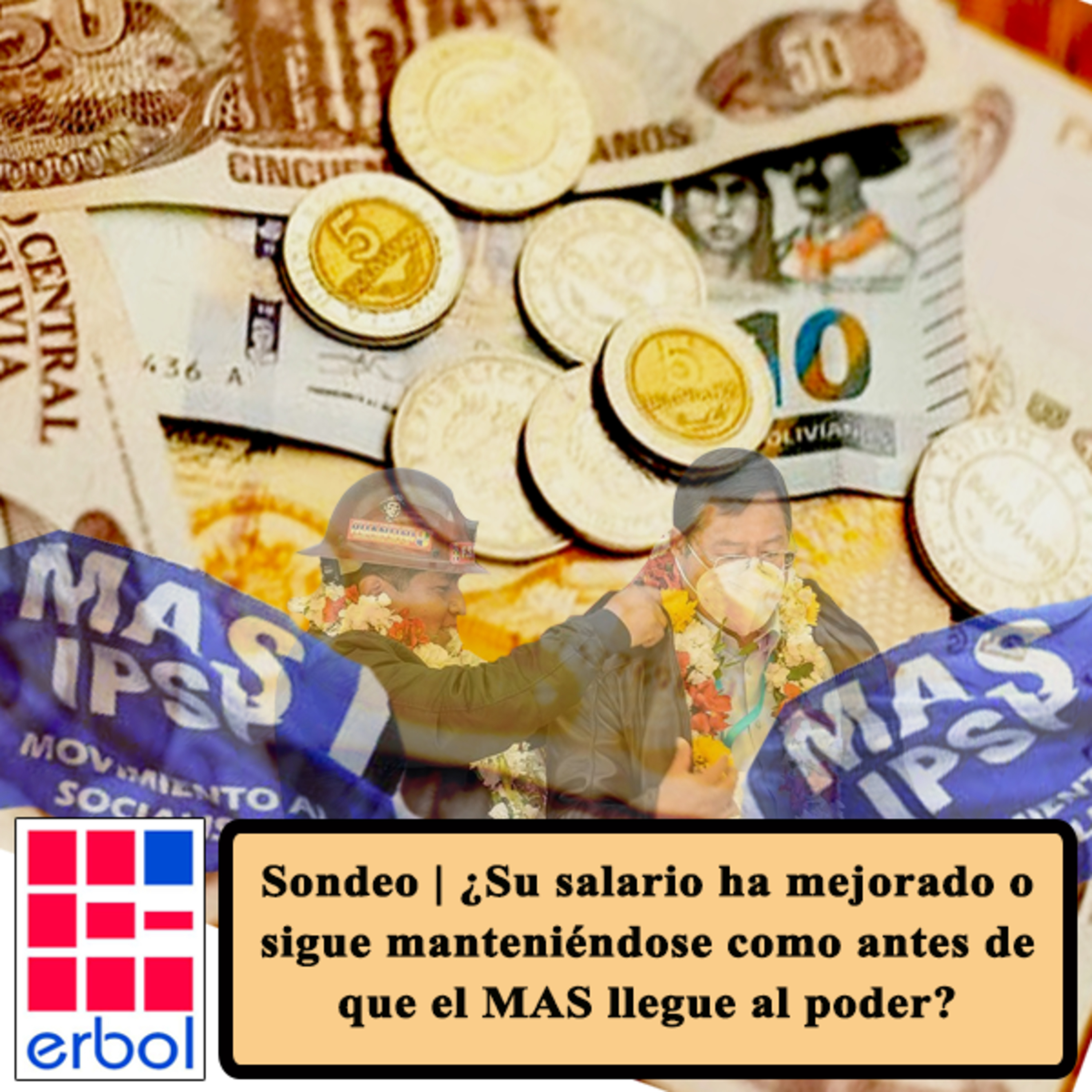 Sondeo | ¿Su salario ha mejorado o sigue manteniéndose como antes de que el MAS llegue al poder? episode artwork