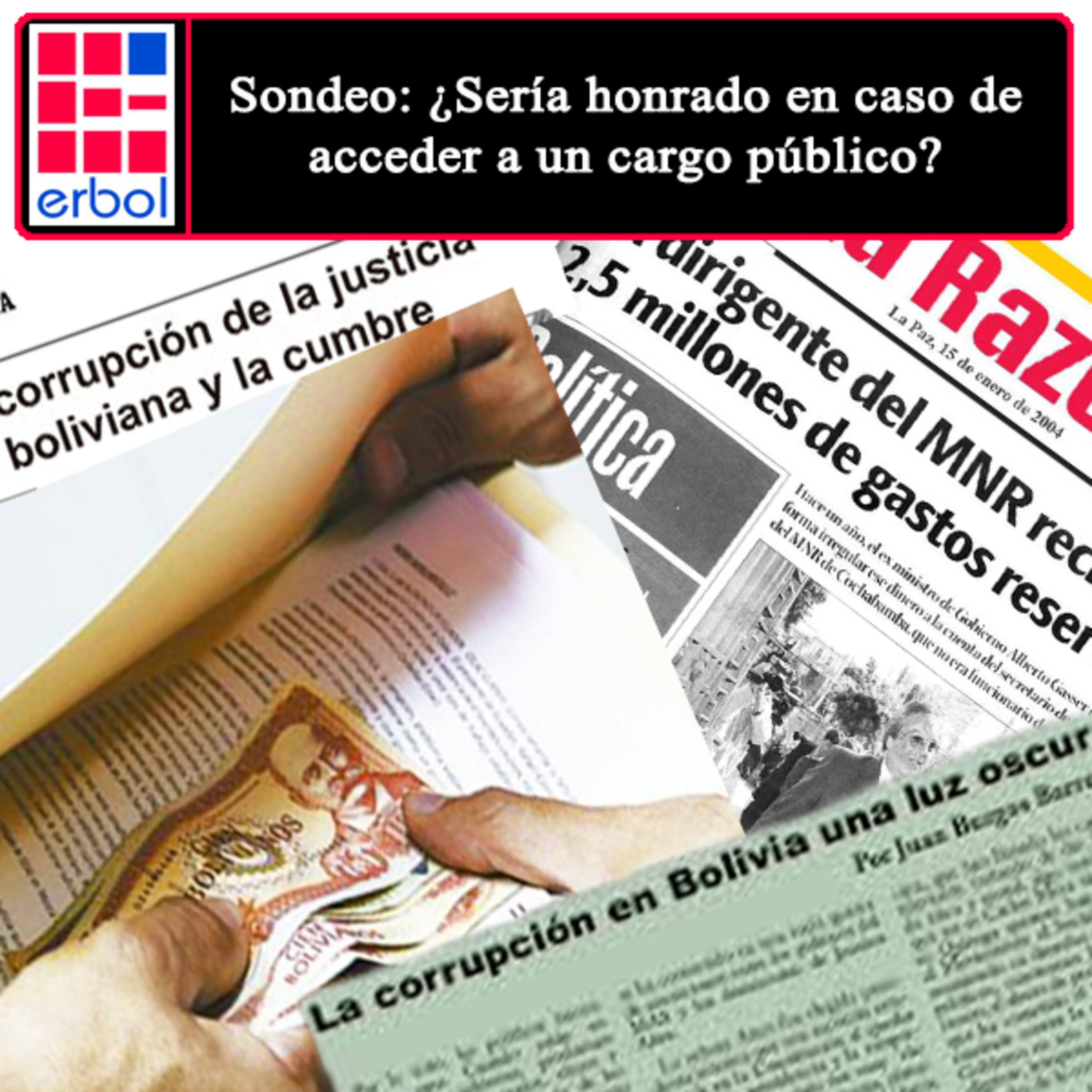 Sondeo: ¿Sería honrado en caso de acceder a un cargo público? episode artwork