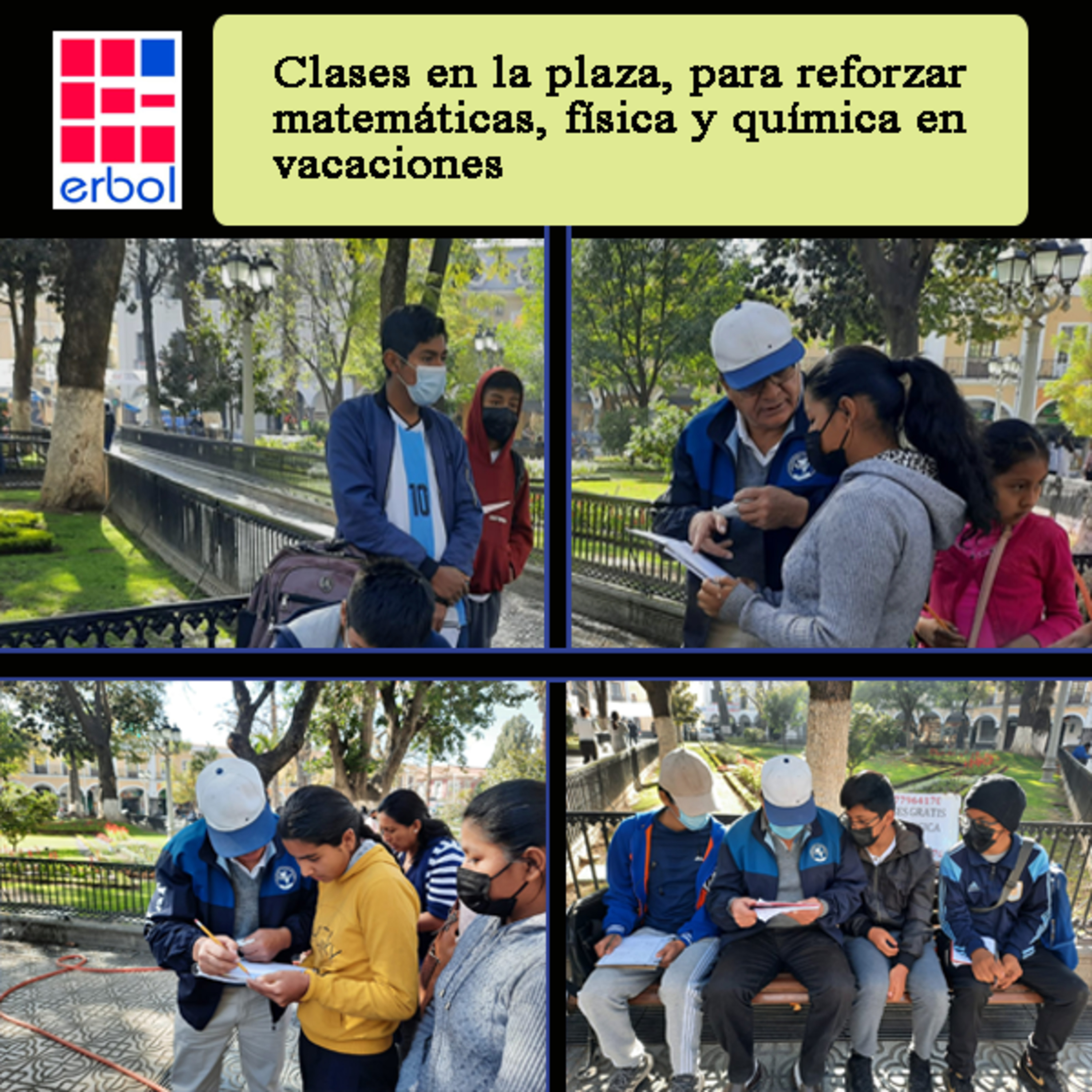 Clases en la plaza, para reforzar matemáticas, física y química en vacaciones episode artwork