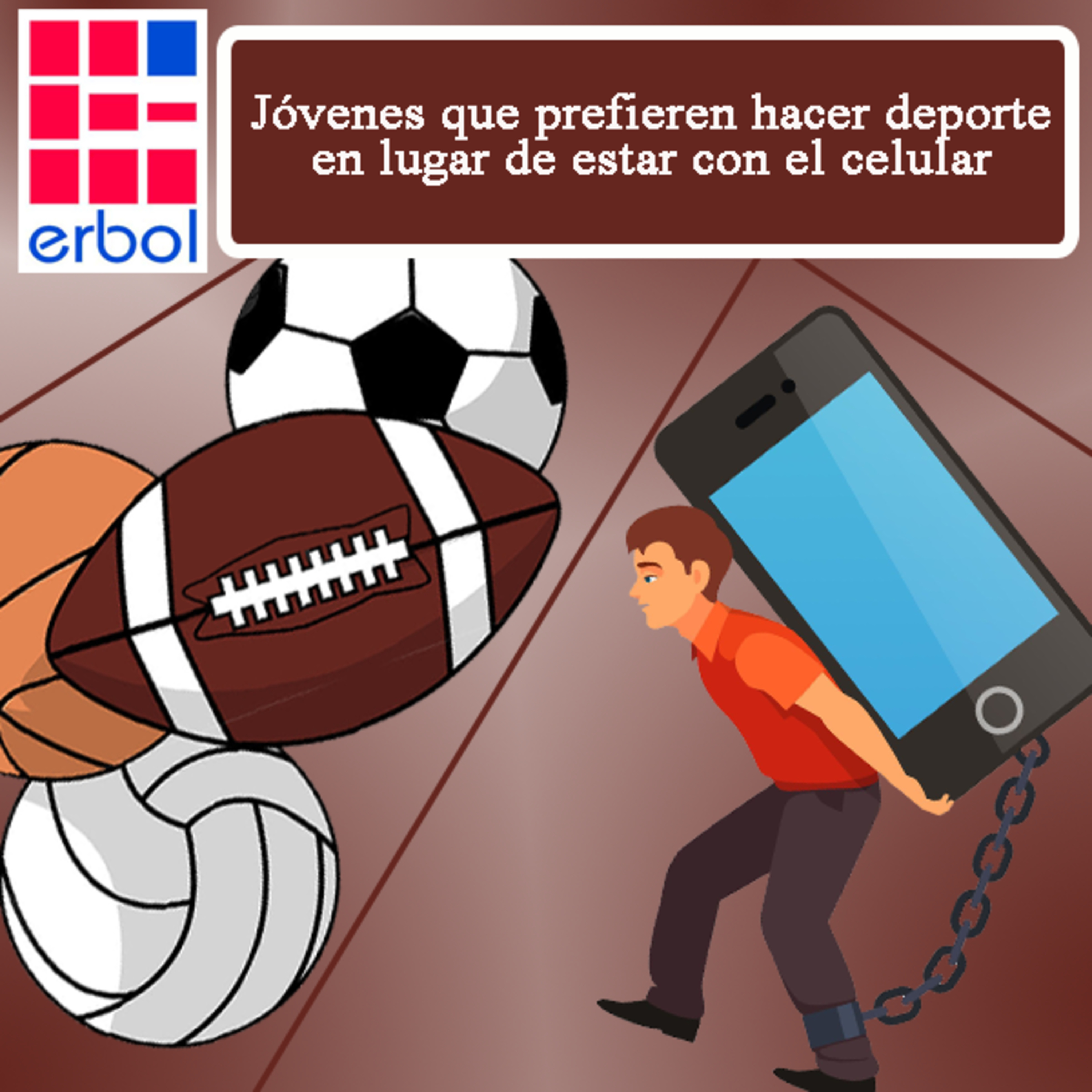 Jóvenes que prefieren hacer deporte en lugar de estar con el celular episode artwork