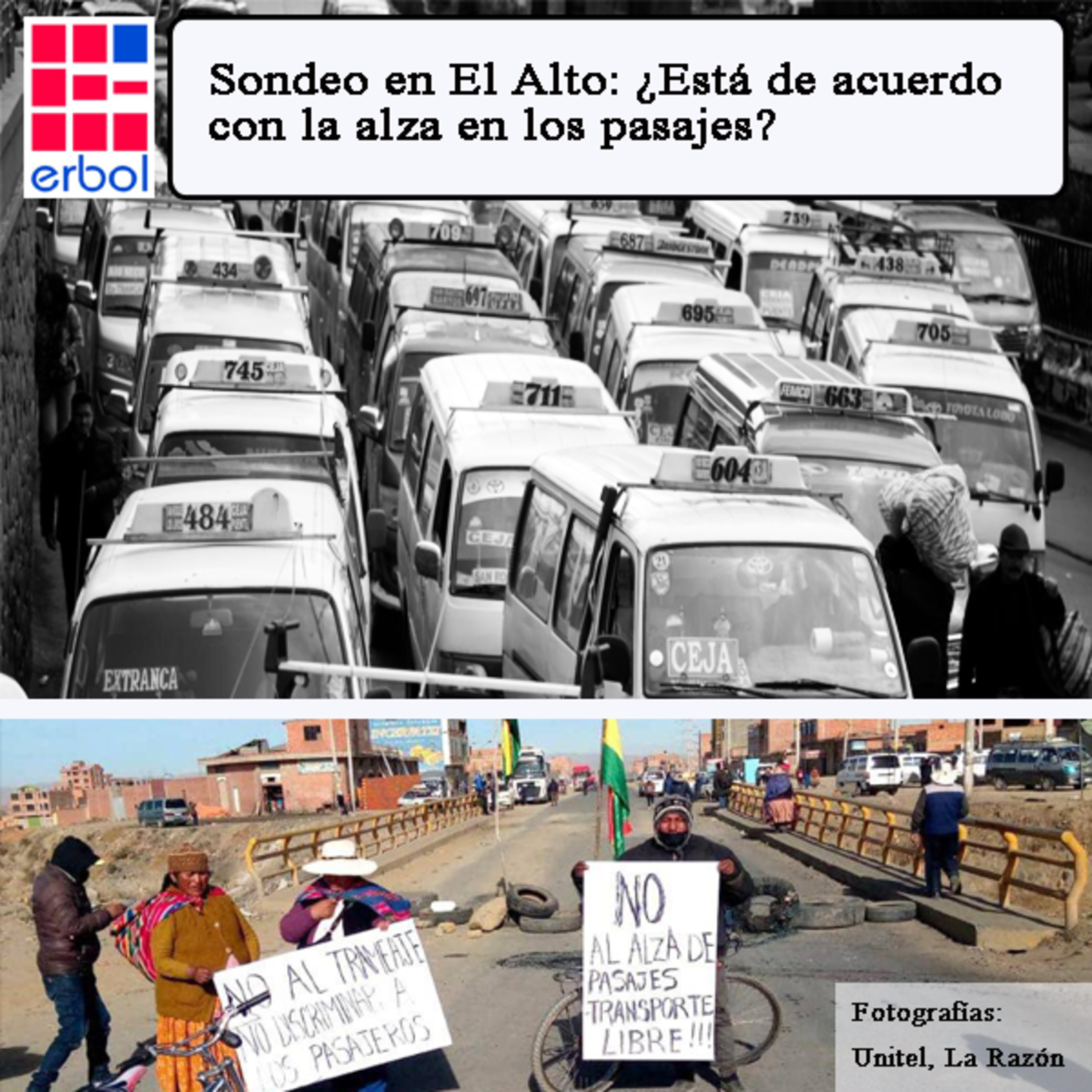 Sondeo en El Alto: ¿Está de acuerdo con la alza en los pasajes? episode artwork