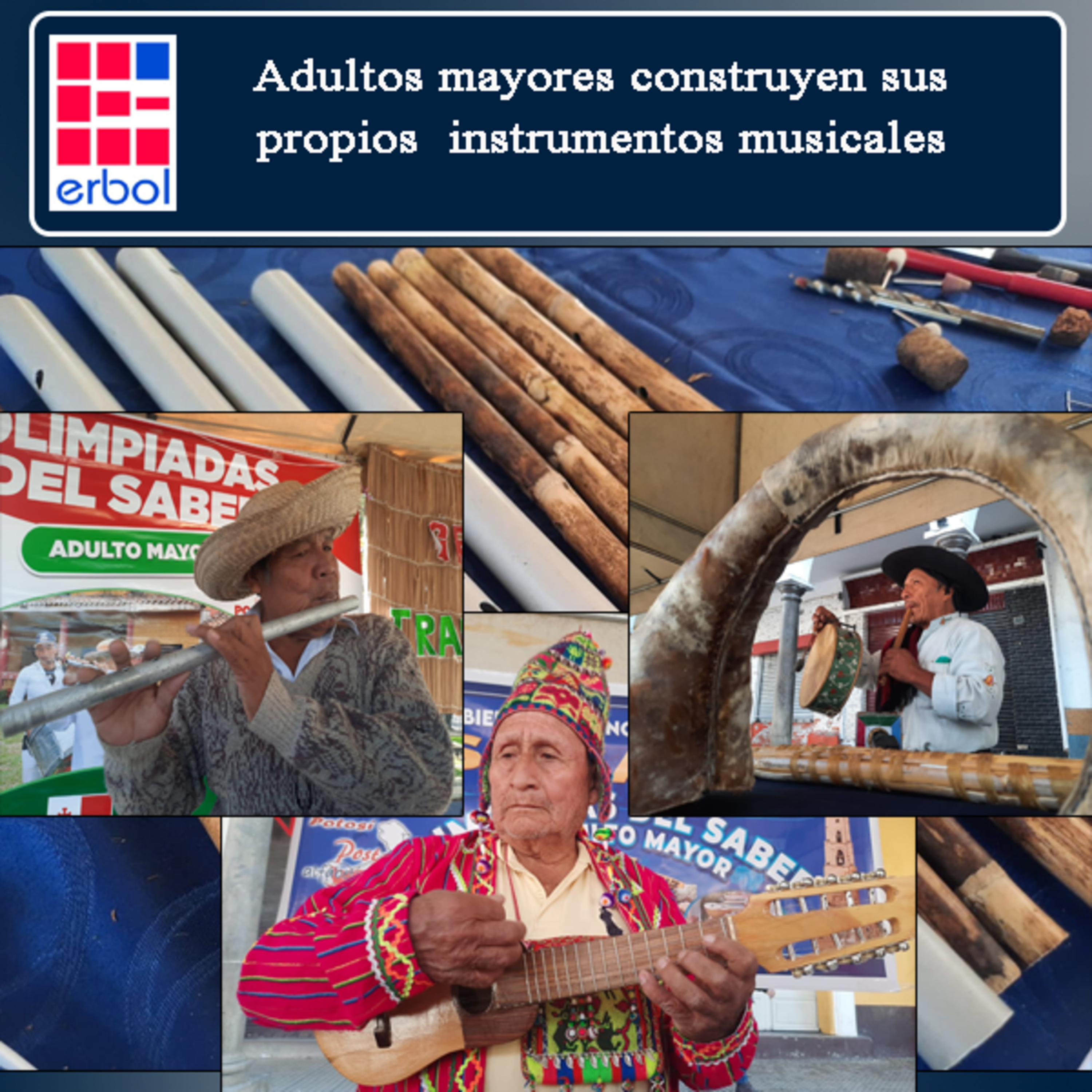  Adultos mayores construyen sus propios  instrumentos musicales episode artwork
