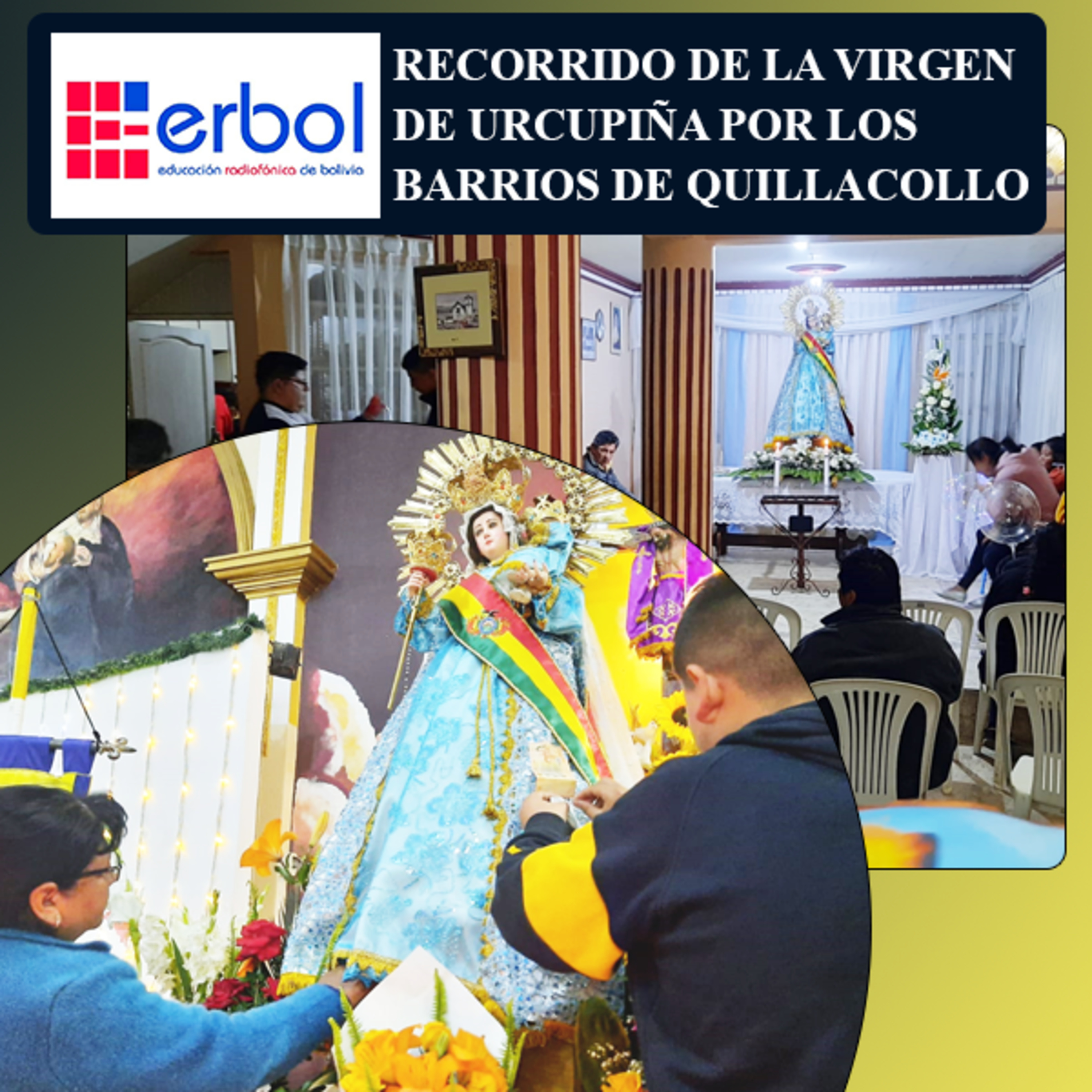 Recorrido de la Virgen de Urcupiña por los barrios de Quillacollo episode artwork
