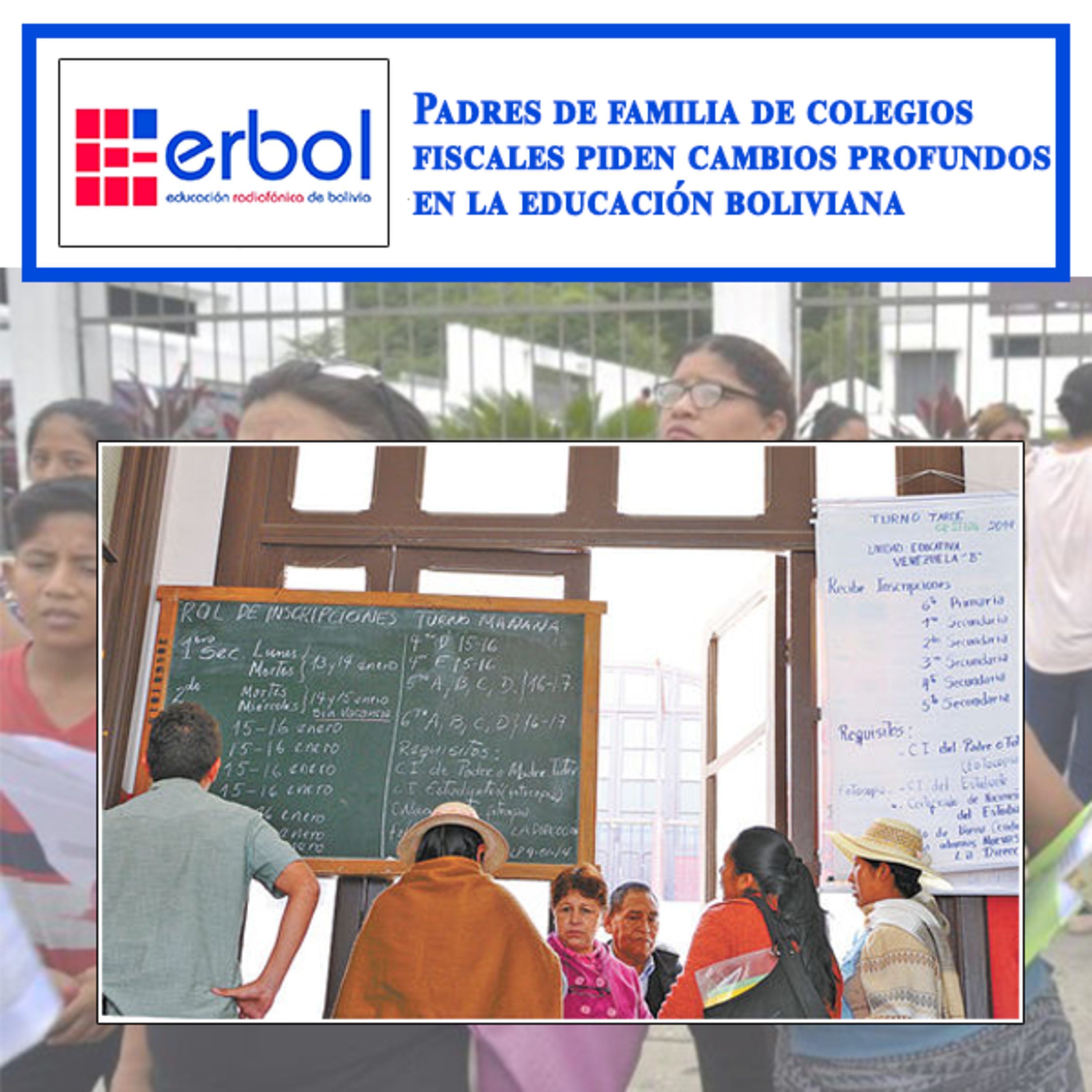 Padres de familia de colegios fiscales piden cambios profundos en la educación boliviana episode artwork