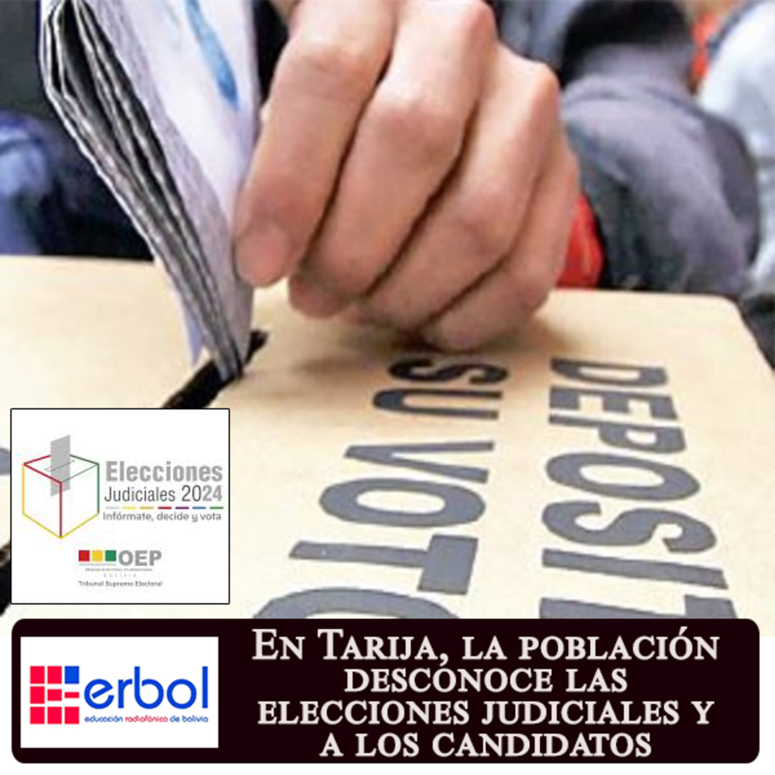 En Tarija, la población desconoce las elecciones judiciales y a los candidatos episode artwork
