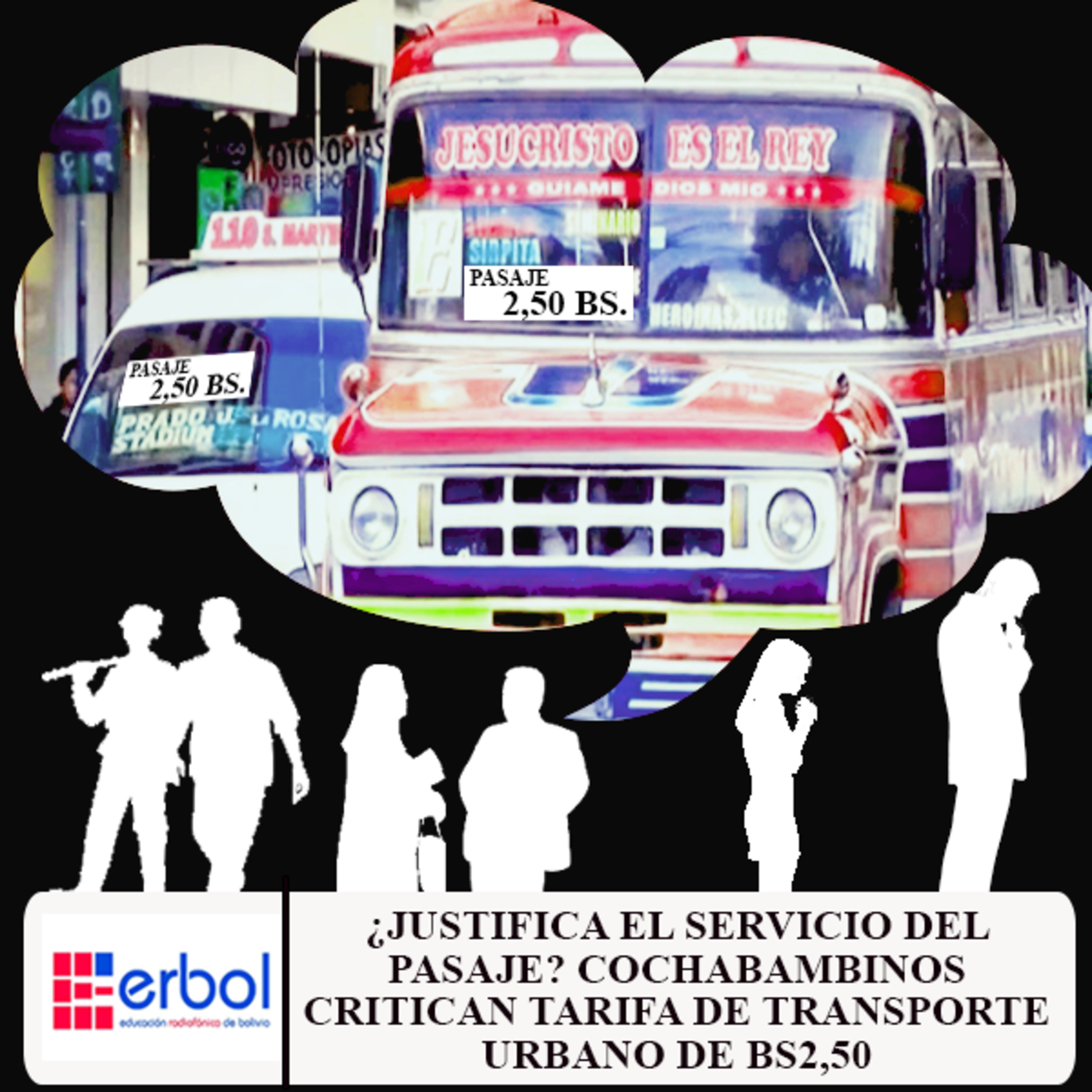 ¿Justifica el Servicio del Pasaje? Cochabambinos Critican Tarifa de Transporte Urbano de Bs2,50  episode artwork