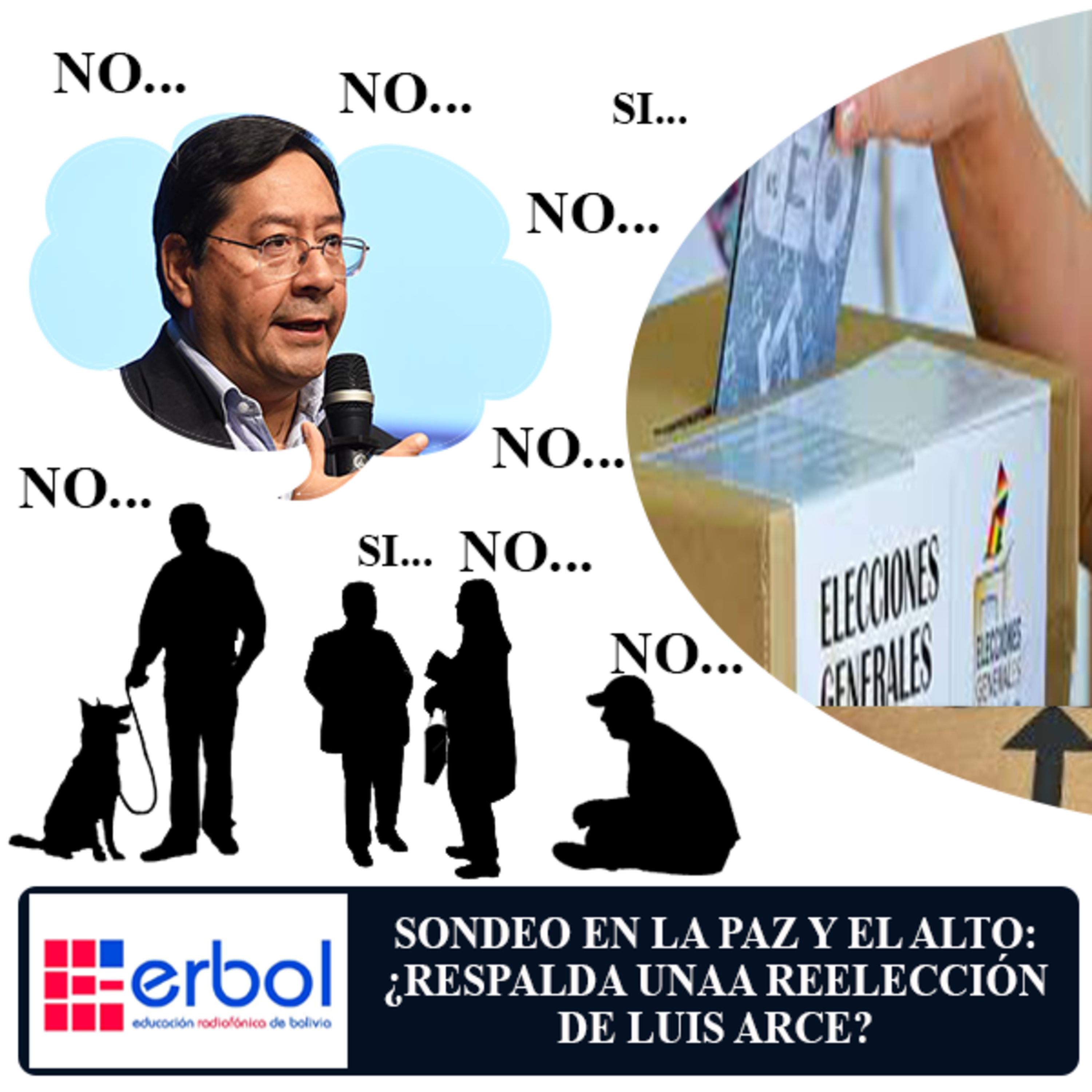 Sondeo en La Paz y El Alto: ¿respalda una reelección de Luis Arce? episode artwork