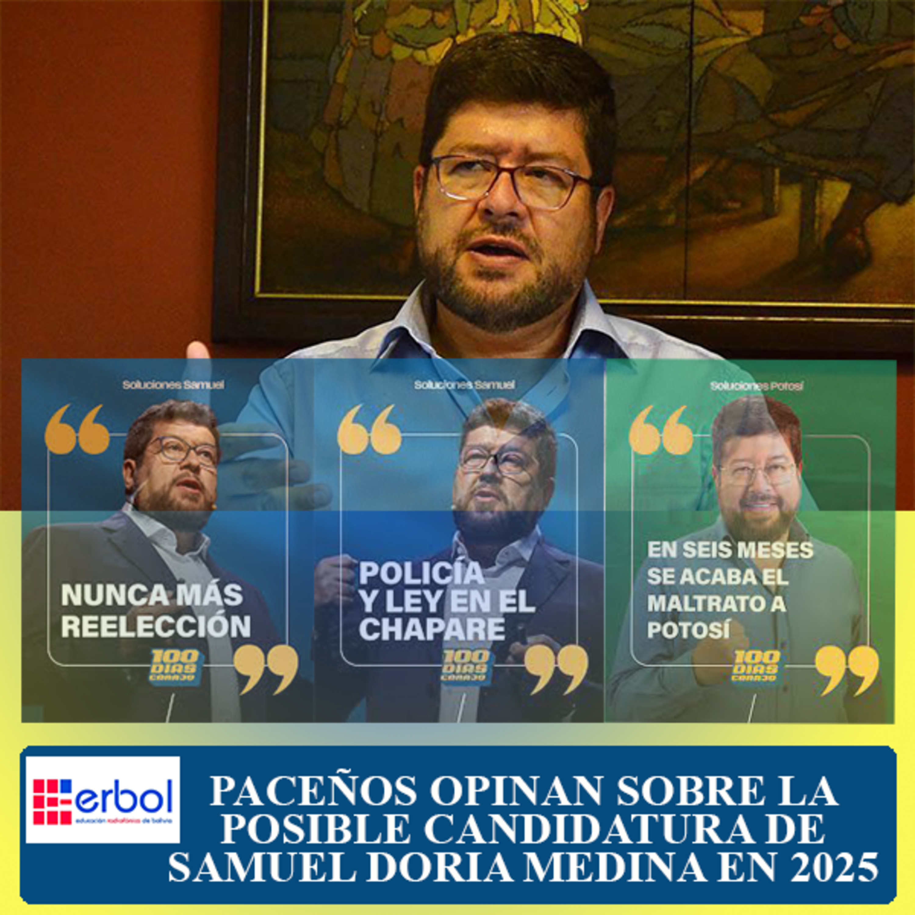 Paceños opinan sobre la posible candidatura de Samuel Doria Medina en el 2025 episode artwork