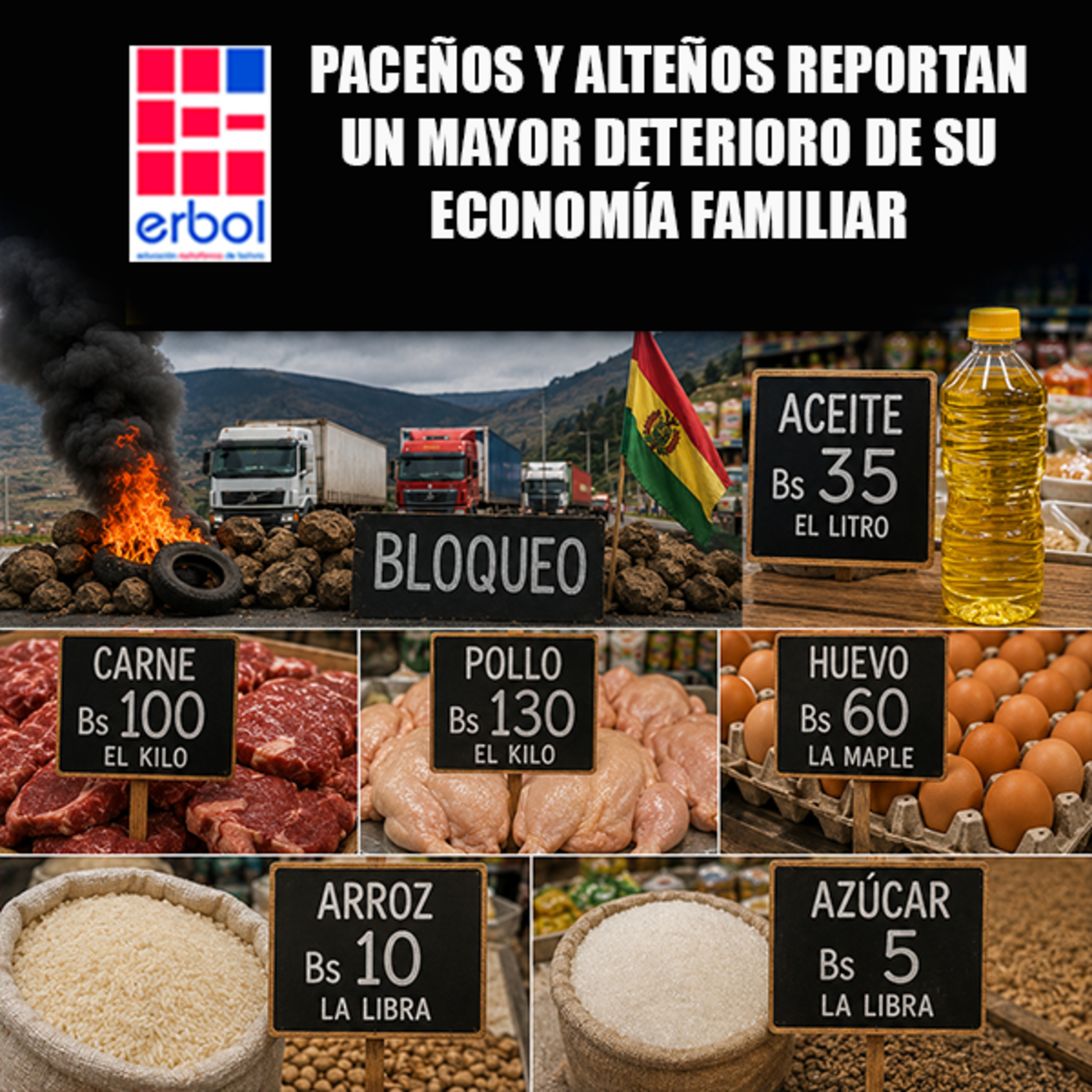 Paceños y alteños reportan un mayor deterioro de su economía familiar episode artwork
