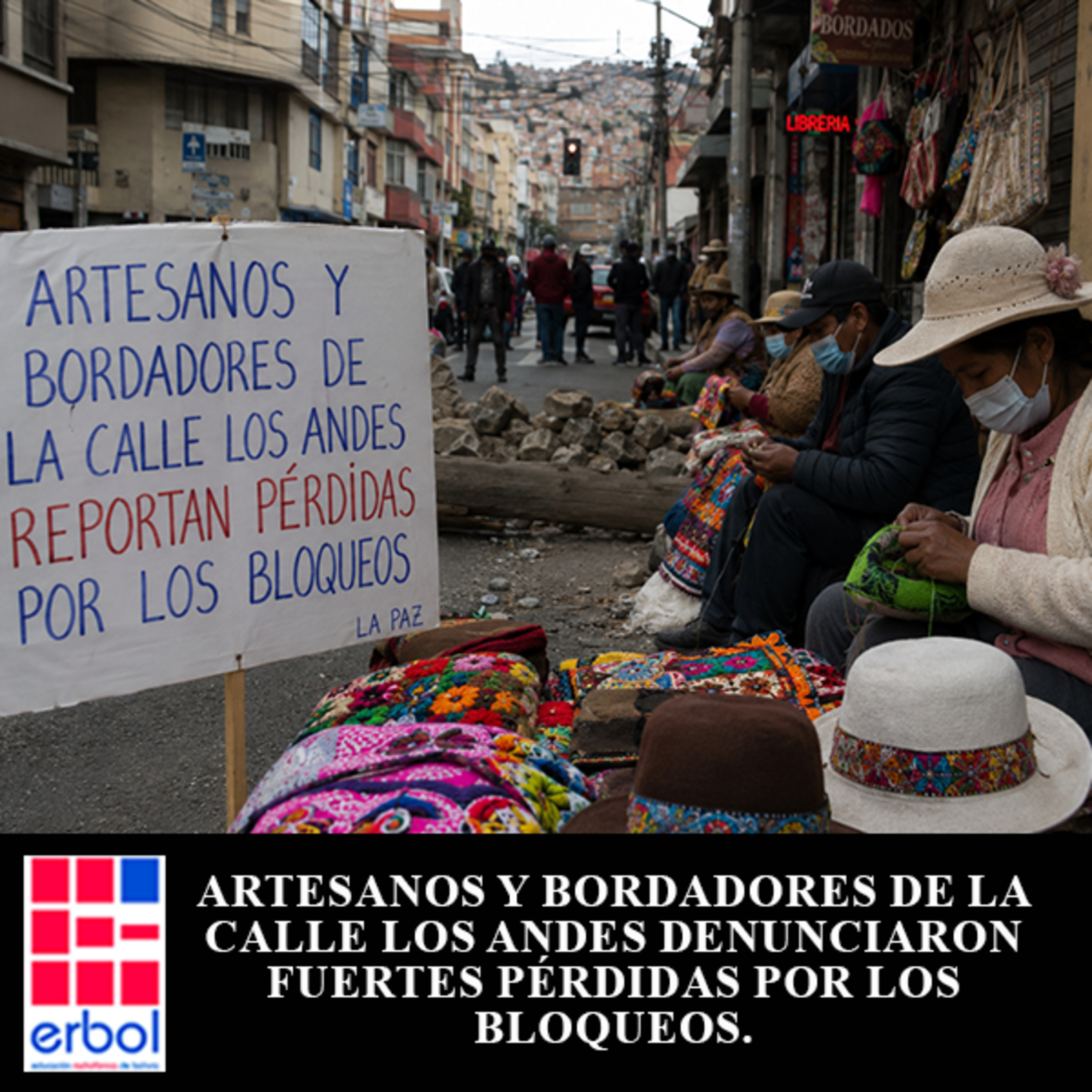 Artesanos y bordadores de la calle Los Andes reportaron pérdidas por los bloqueos episode artwork
