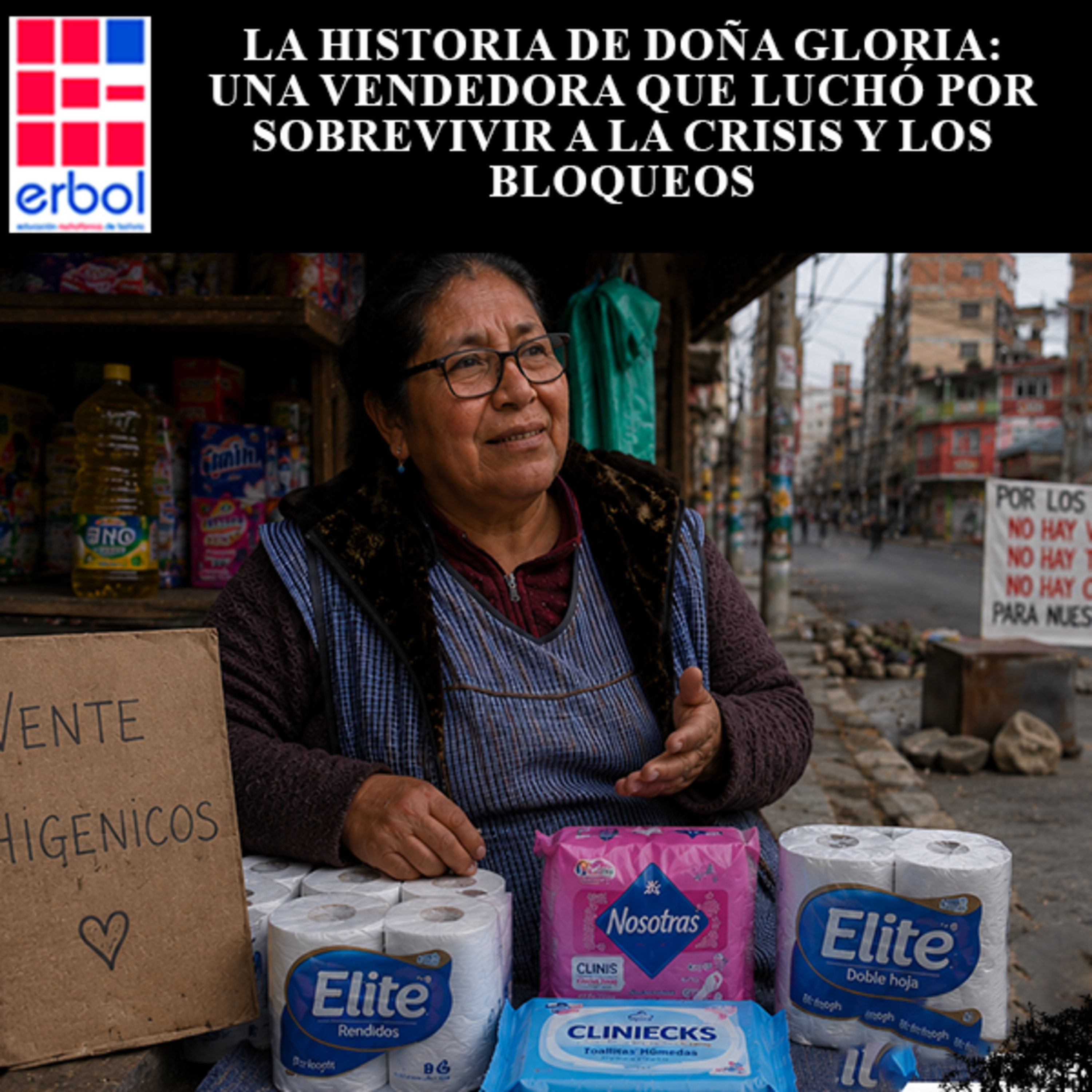 La historia de doña Gloria: una vendedora que luchó por sobrevivir a la crisis y los bloqueos episode artwork